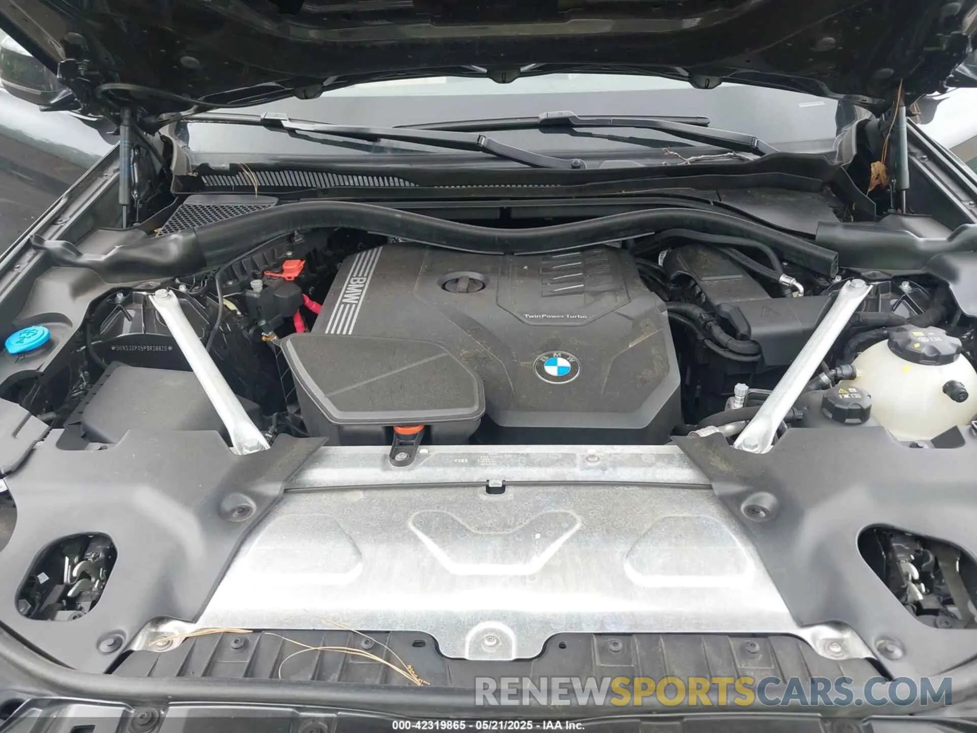 10 Фотография поврежденного автомобиля 5UX53DP05P9R38820 BMW X3 2023