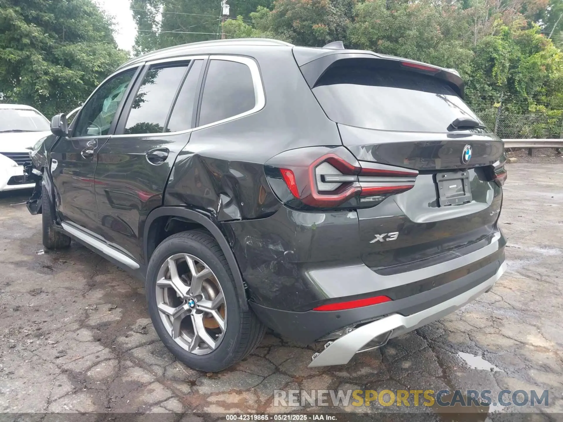 3 Фотография поврежденного автомобиля 5UX53DP05P9R38820 BMW X3 2023