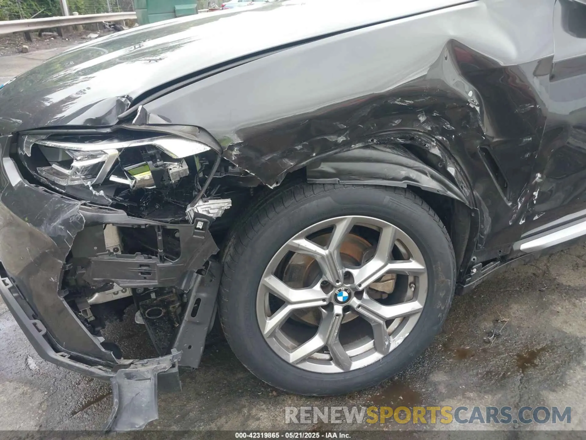 6 Фотография поврежденного автомобиля 5UX53DP05P9R38820 BMW X3 2023