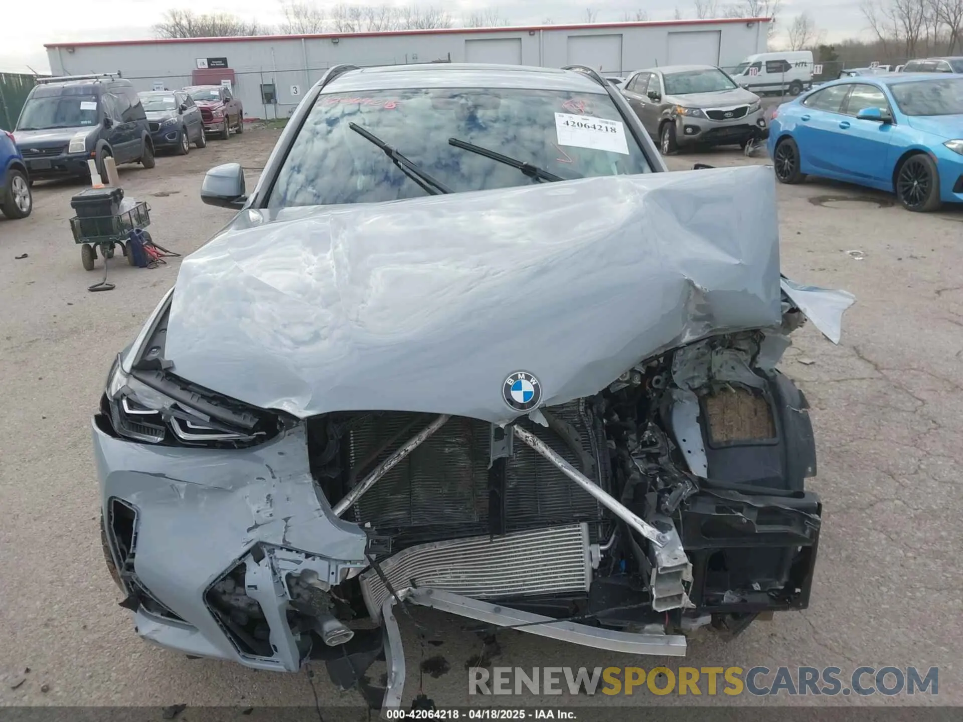 12 Фотография поврежденного автомобиля 5UX53DP06P9P05626 BMW X3 2023