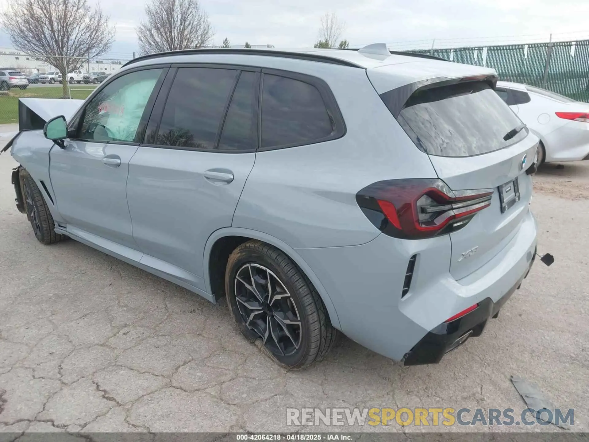 3 Фотография поврежденного автомобиля 5UX53DP06P9P05626 BMW X3 2023