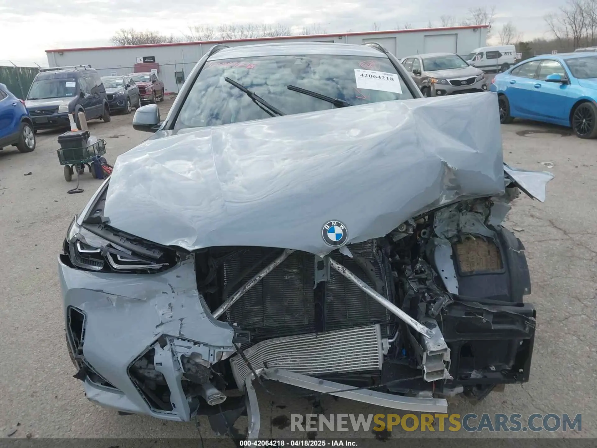 6 Фотография поврежденного автомобиля 5UX53DP06P9P05626 BMW X3 2023