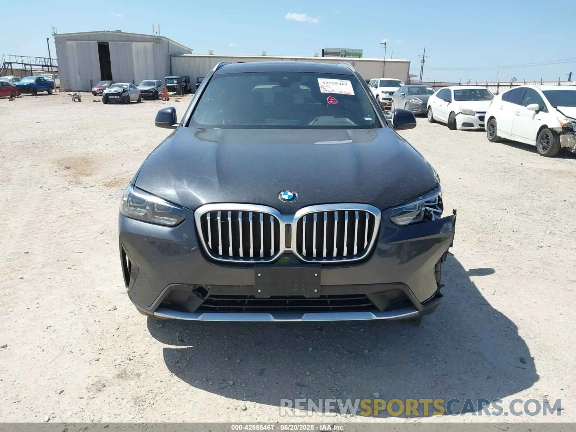 12 Фотография поврежденного автомобиля 5UX53DP06P9R43735 BMW X3 2023