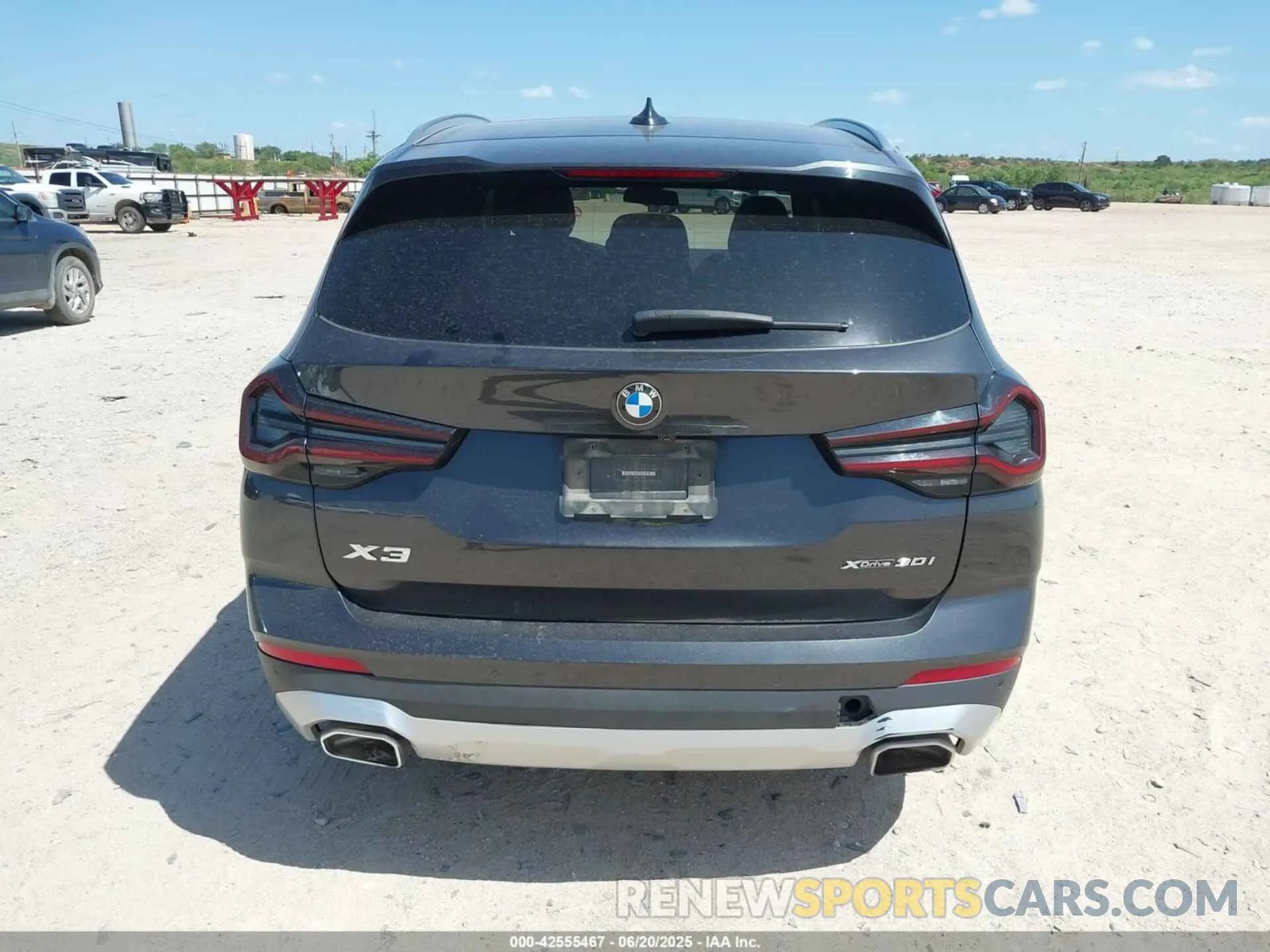 16 Фотография поврежденного автомобиля 5UX53DP06P9R43735 BMW X3 2023