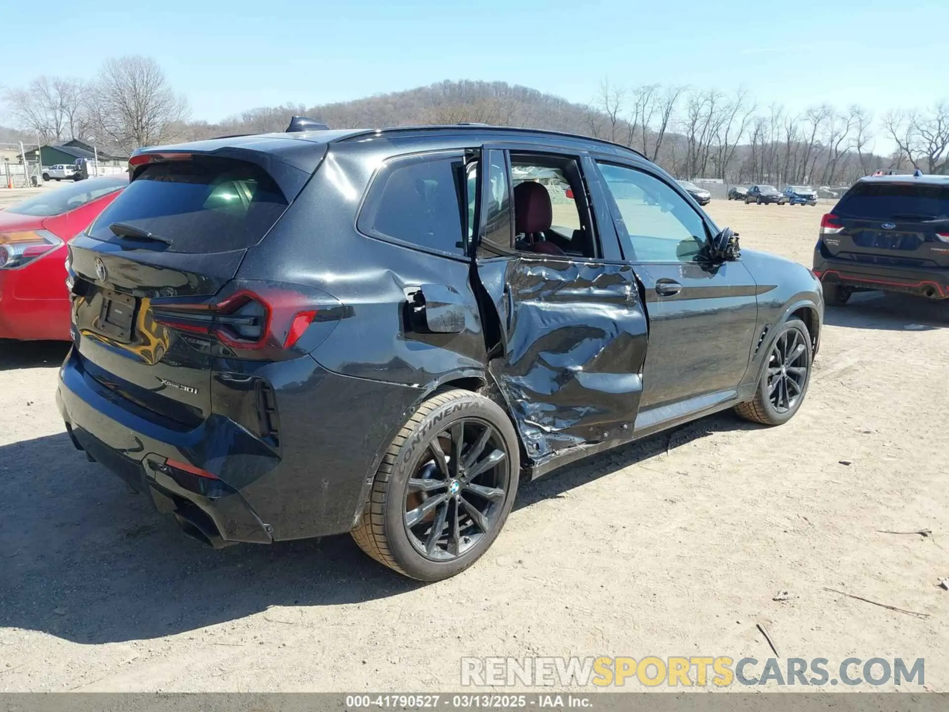 4 Фотография поврежденного автомобиля 5UX53DP06P9R54010 BMW X3 2023