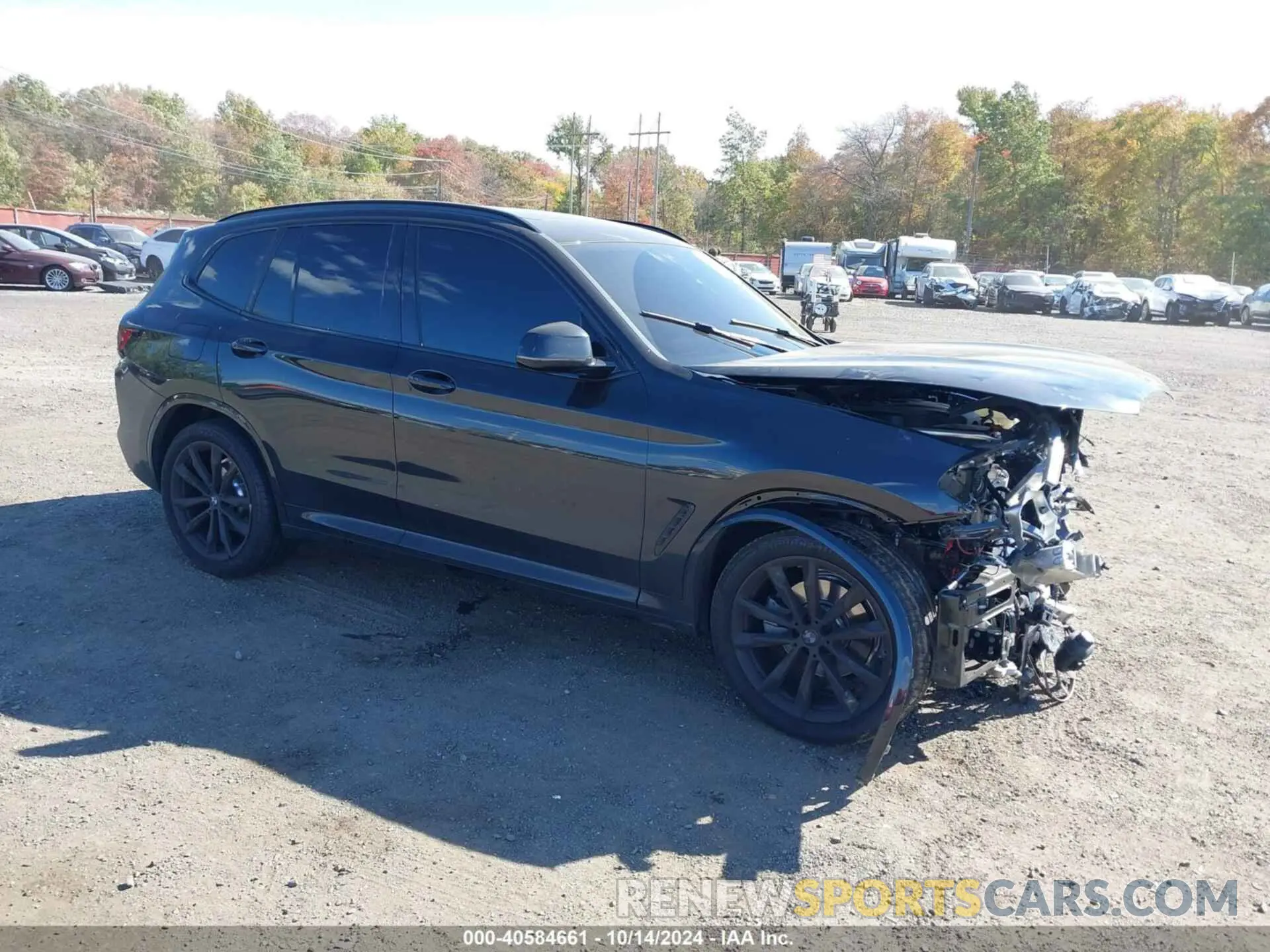 1 Photograph of a damaged car 5UX53DP08P9S71872 BMW X3 2023