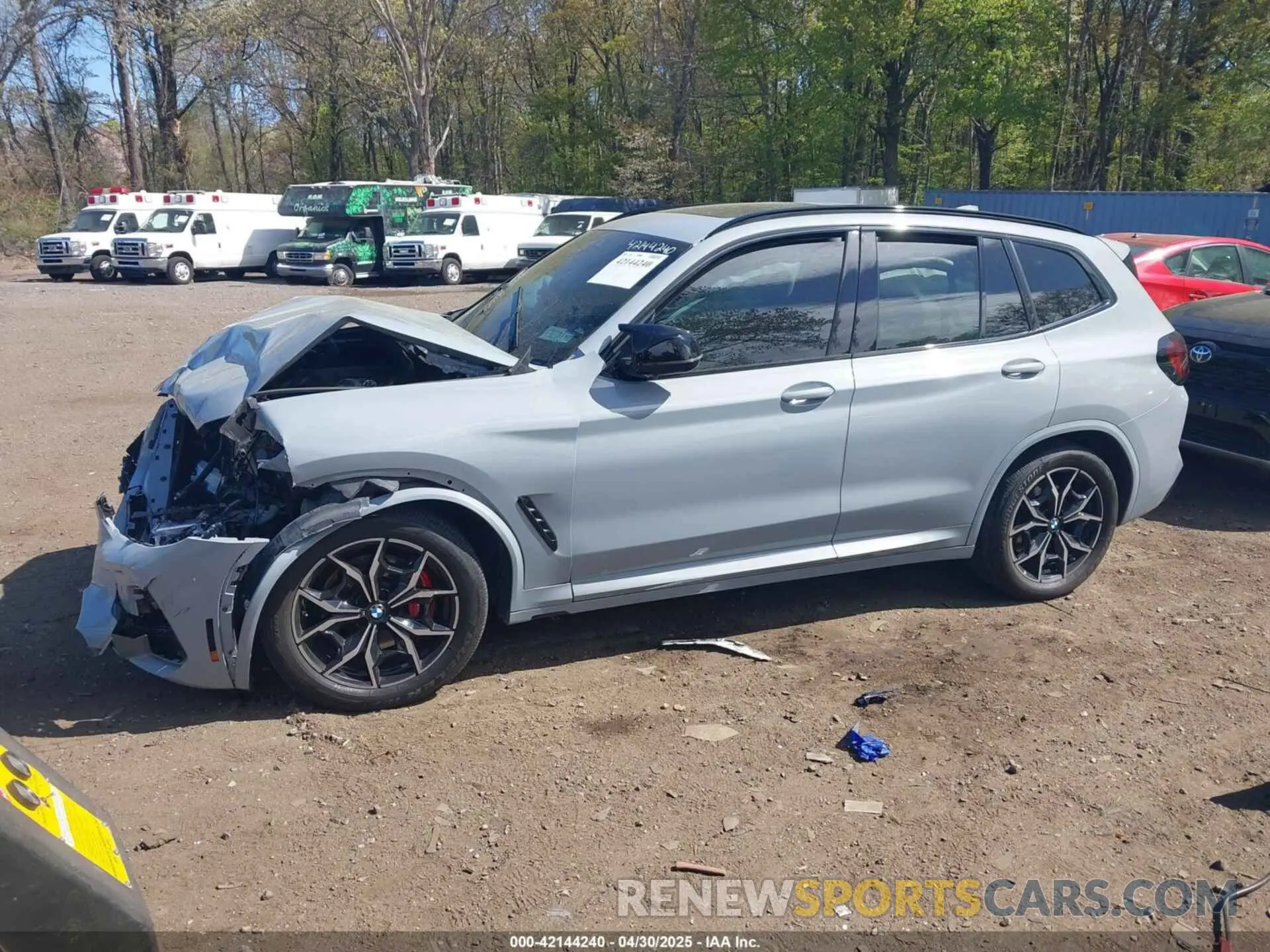 14 Фотография поврежденного автомобиля 5UX83DP07P9T22873 BMW X3 2023