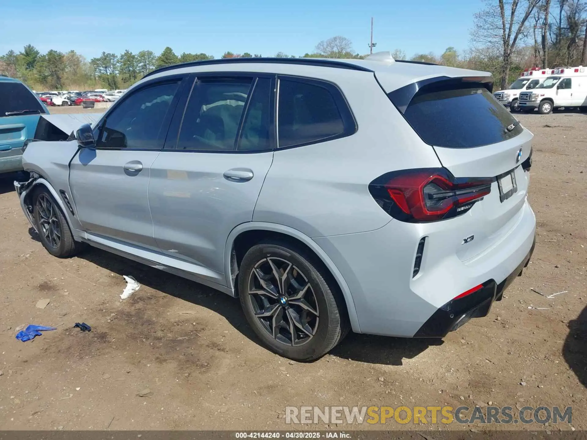 3 Фотография поврежденного автомобиля 5UX83DP07P9T22873 BMW X3 2023