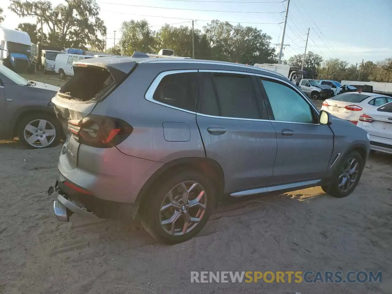 3 Photograph of a damaged car WBX47DP04PN192114 BMW X3 2023