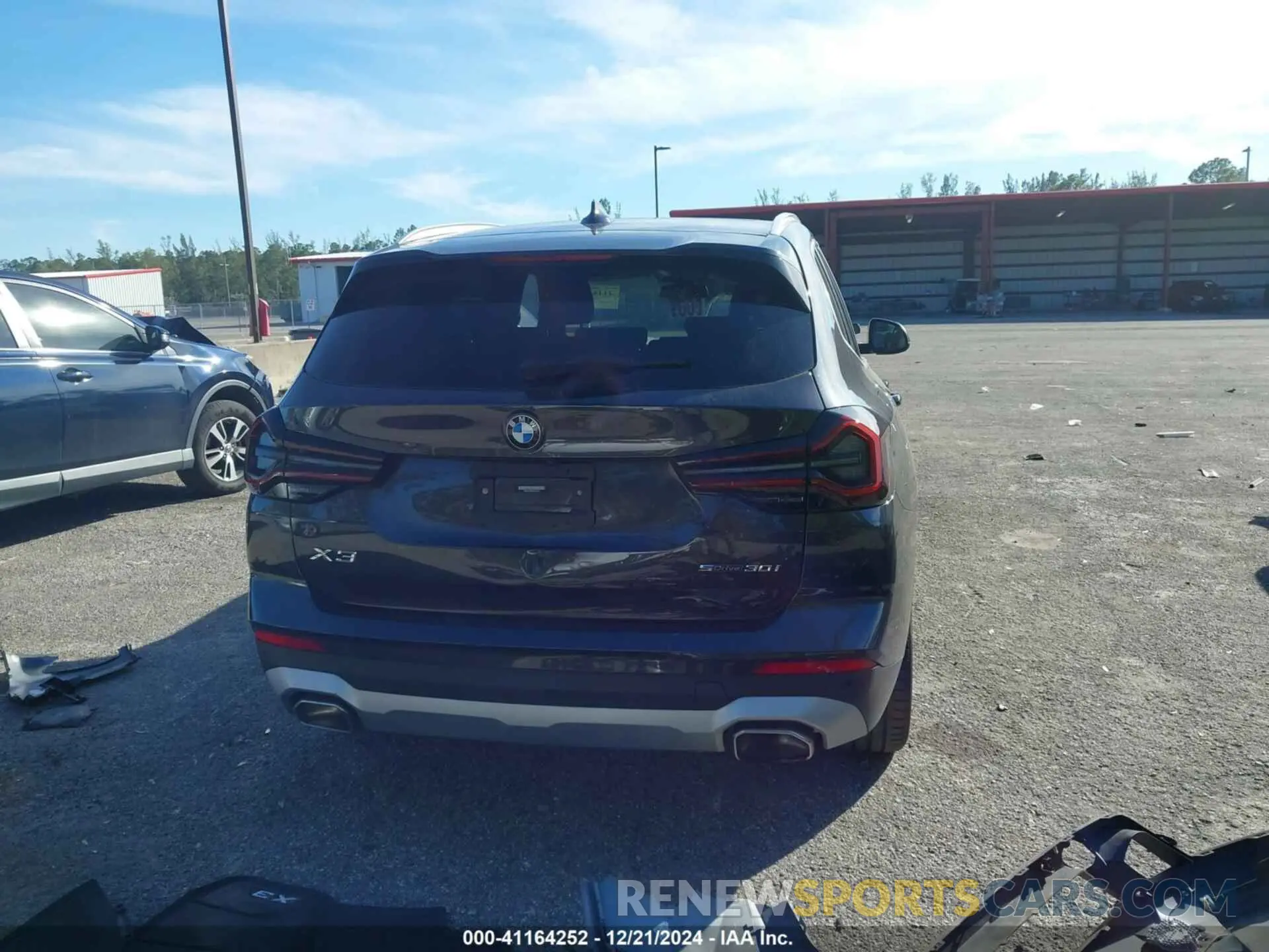 16 Photograph of a damaged car WBX47DP06PN212704 BMW X3 2023