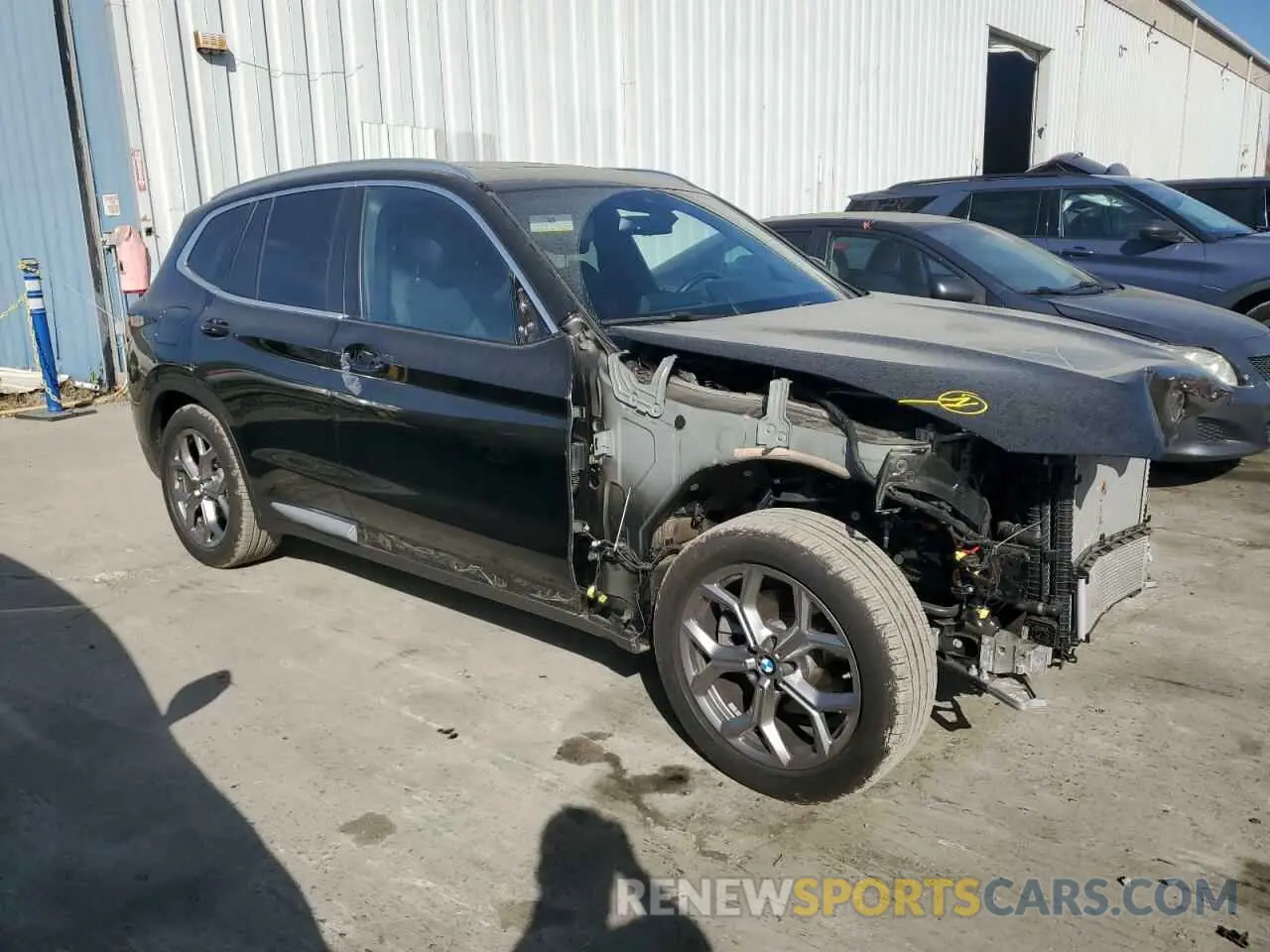 4 Photograph of a damaged car WBX57DP08PN192914 BMW X3 2023