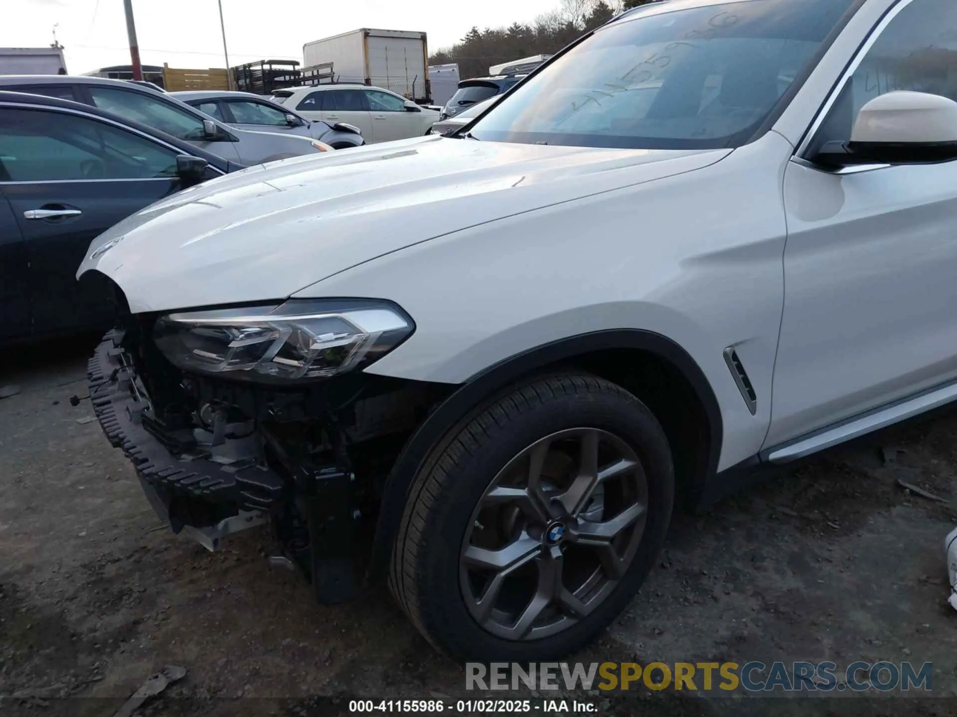 19 Фотография поврежденного автомобиля WBX57DP08PN208593 BMW X3 2023