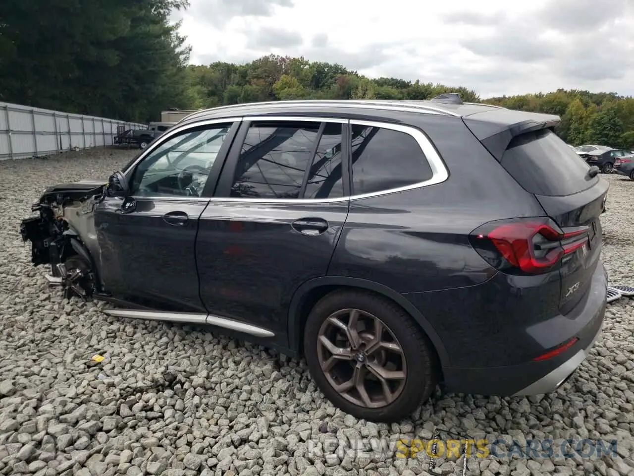 2 Photograph of a damaged car WBX57DP08PN222400 BMW X3 2023