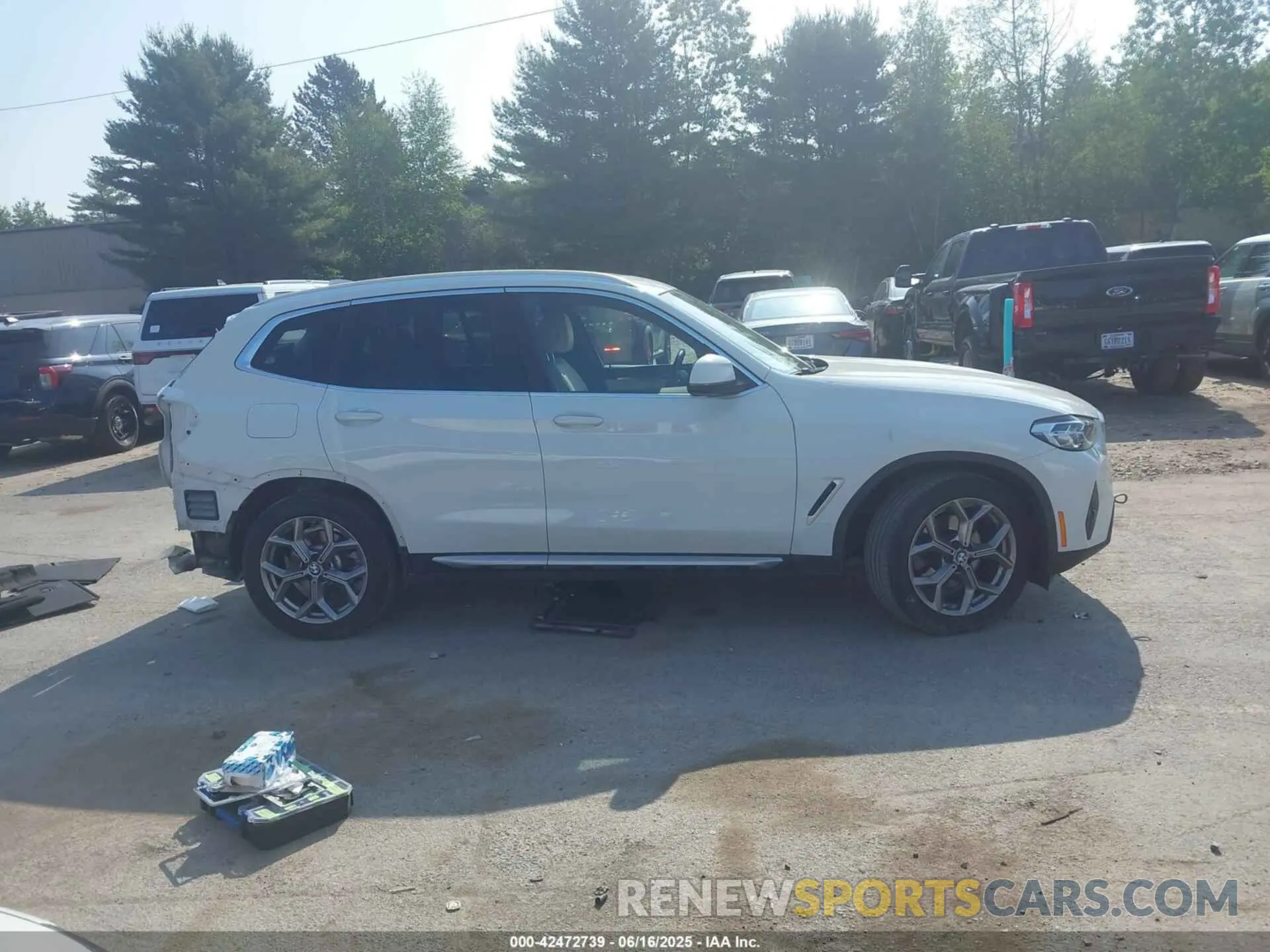 12 Photograph of a damaged car WBX57DP09PN209025 BMW X3 2023