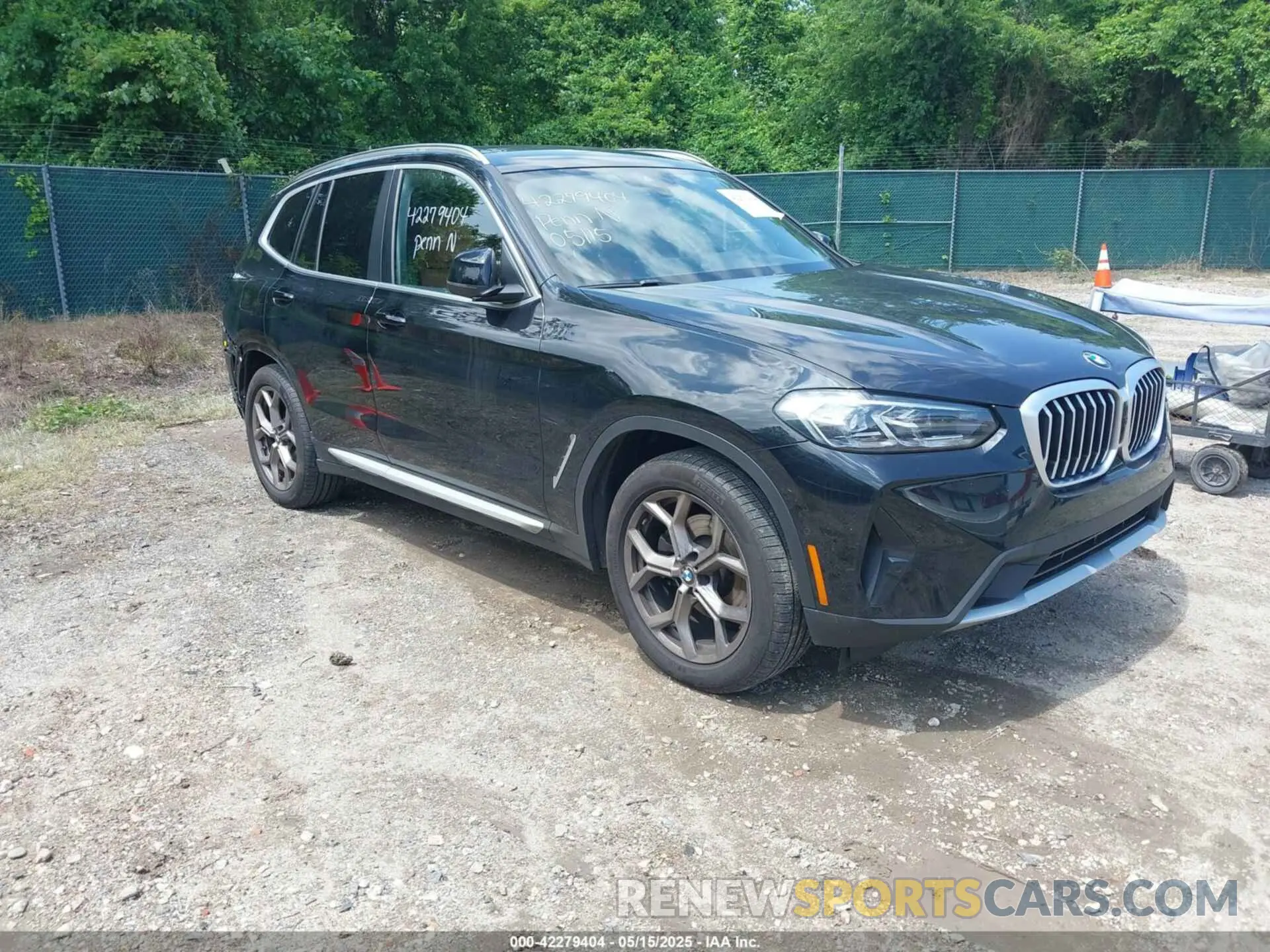 1 Фотография поврежденного автомобиля WBX57DP0XPN236735 BMW X3 2023