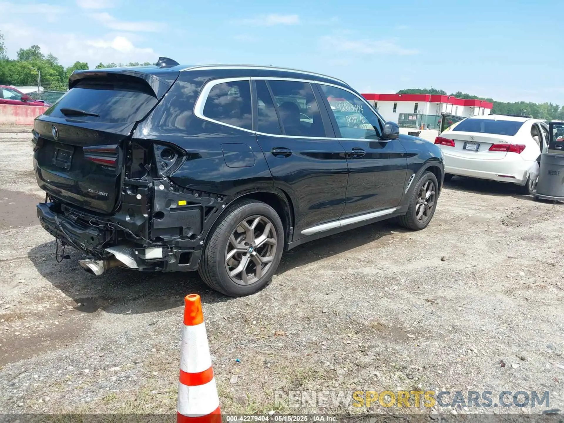 4 Фотография поврежденного автомобиля WBX57DP0XPN236735 BMW X3 2023