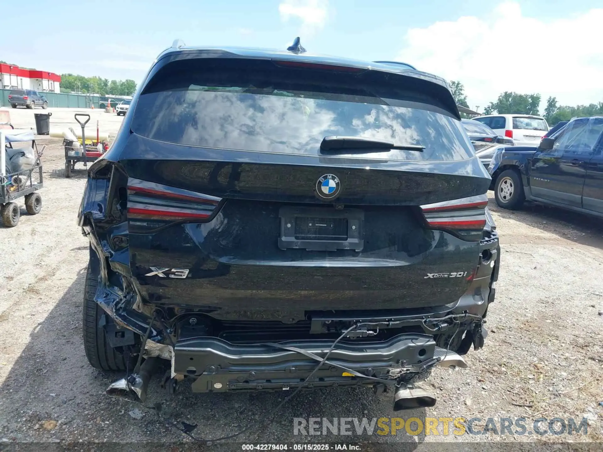 6 Фотография поврежденного автомобиля WBX57DP0XPN236735 BMW X3 2023