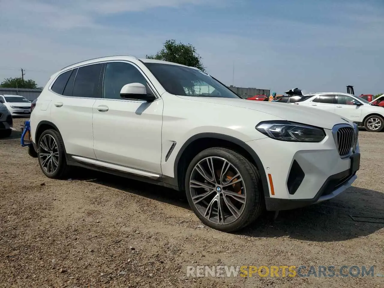 4 Фотография поврежденного автомобиля 5UX43DP00R9T51388 BMW X3 2024