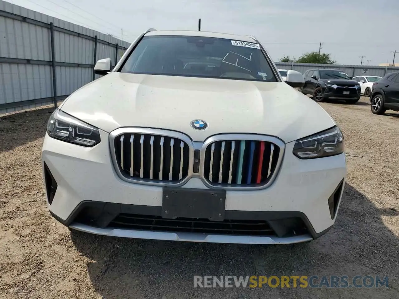 5 Фотография поврежденного автомобиля 5UX43DP00R9T51388 BMW X3 2024
