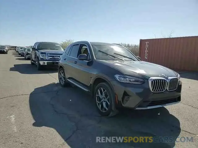 12 Photograph of a damaged car 5UX43DP00R9V00382 BMW X3 2024