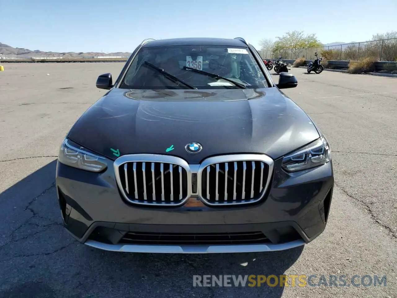 5 Photograph of a damaged car 5UX43DP00R9V00382 BMW X3 2024