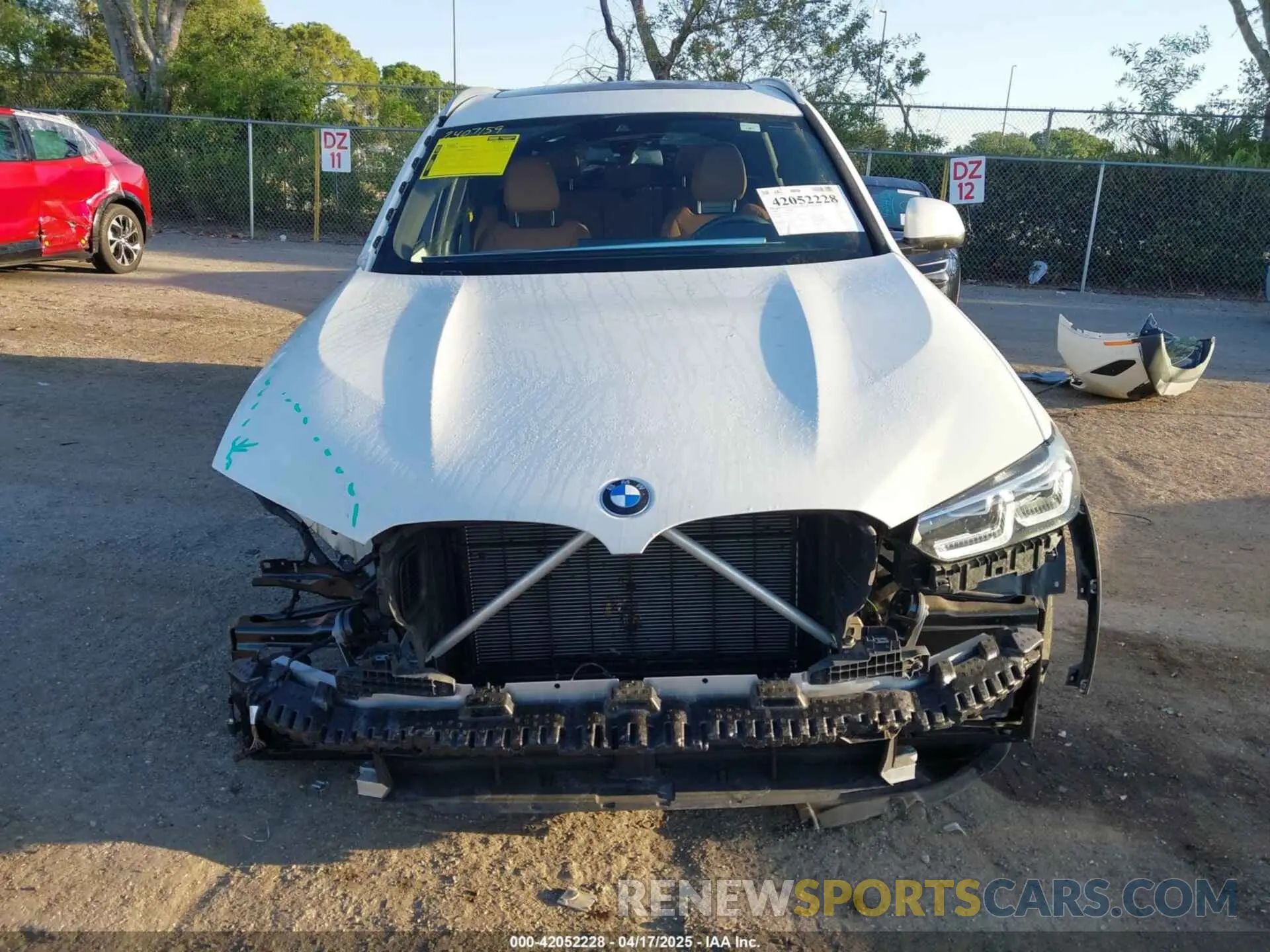 13 Photograph of a damaged car 5UX43DP02R9V01971 BMW X3 2024