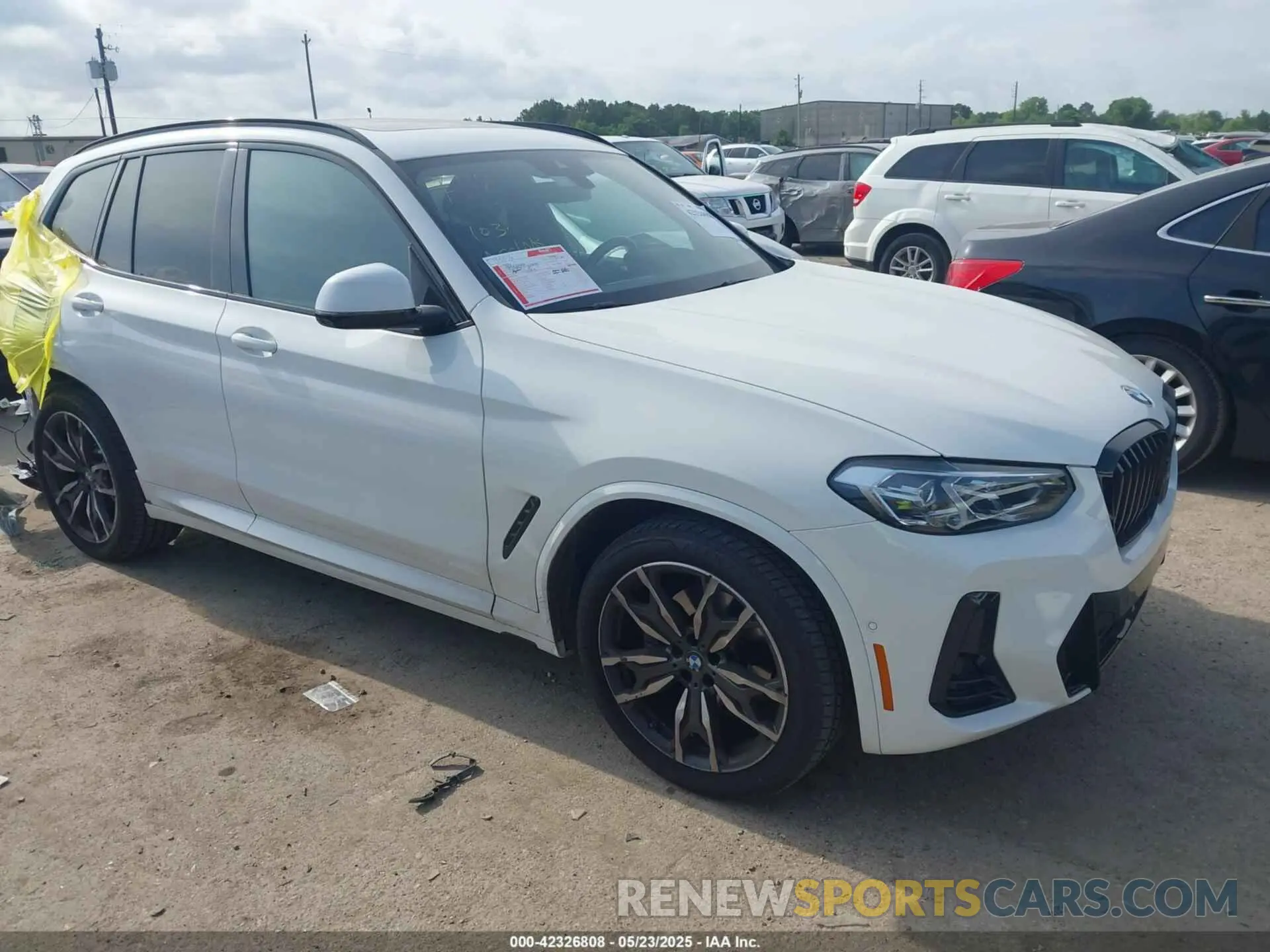 1 Фотография поврежденного автомобиля 5UX43DP03R9X37545 BMW X3 2024