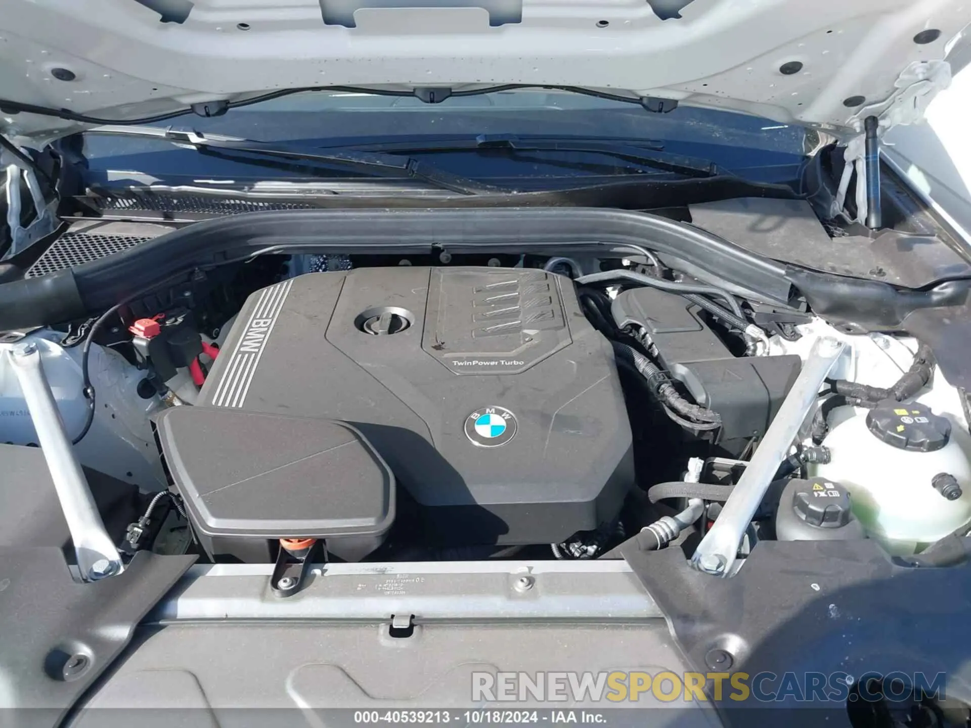 10 Фотография поврежденного автомобиля 5UX43DP04R9W49345 BMW X3 2024