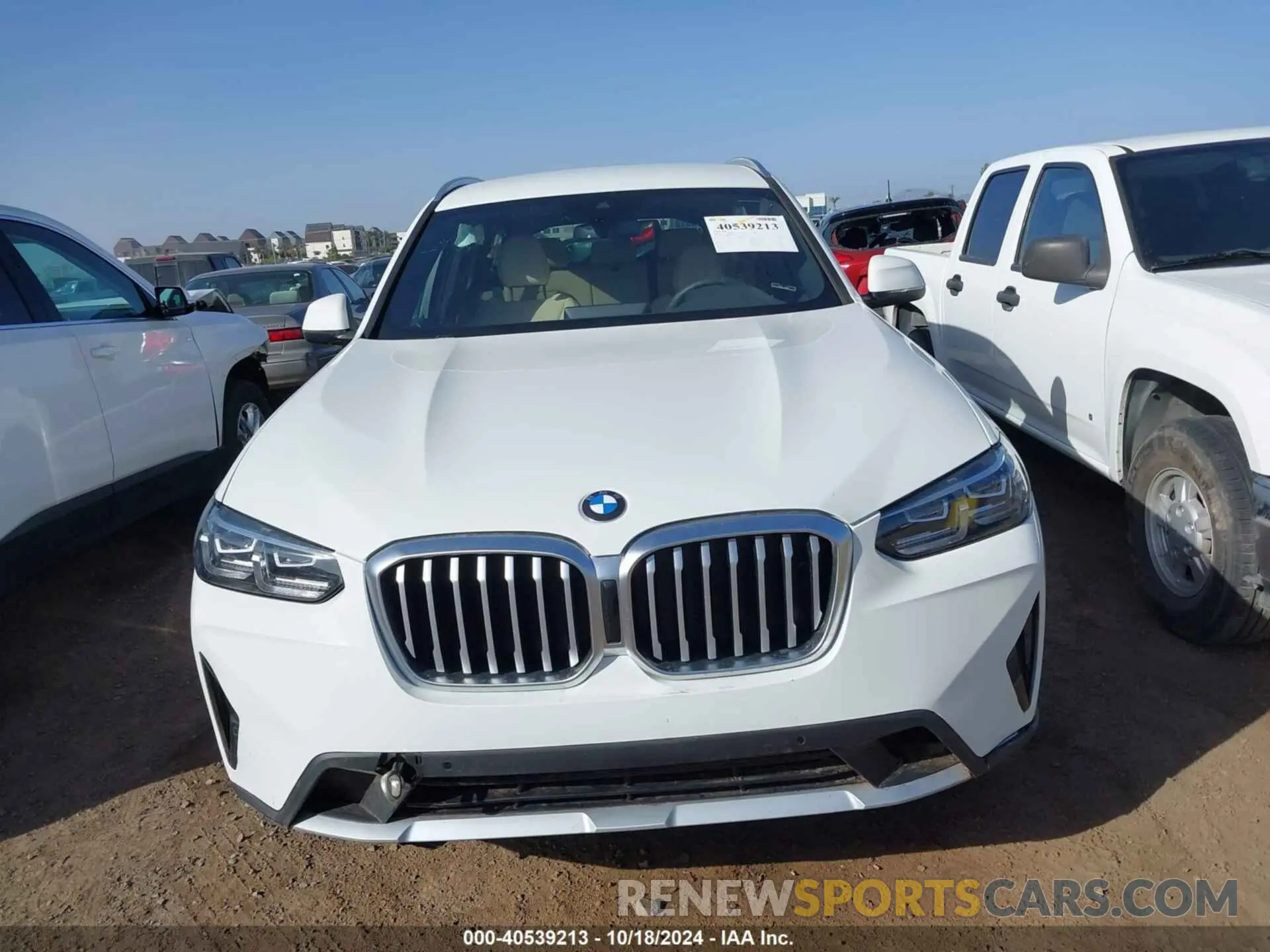 12 Фотография поврежденного автомобиля 5UX43DP04R9W49345 BMW X3 2024