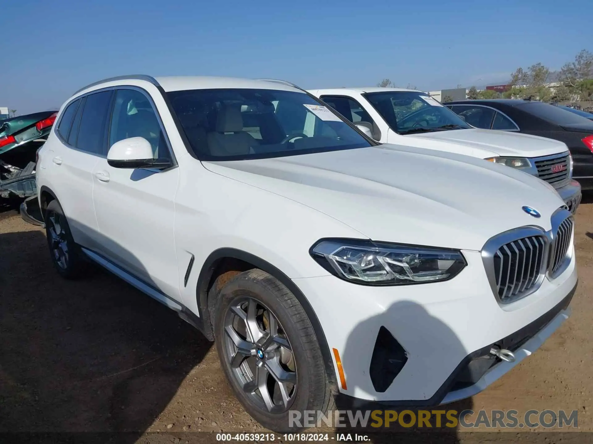 6 Фотография поврежденного автомобиля 5UX43DP04R9W49345 BMW X3 2024