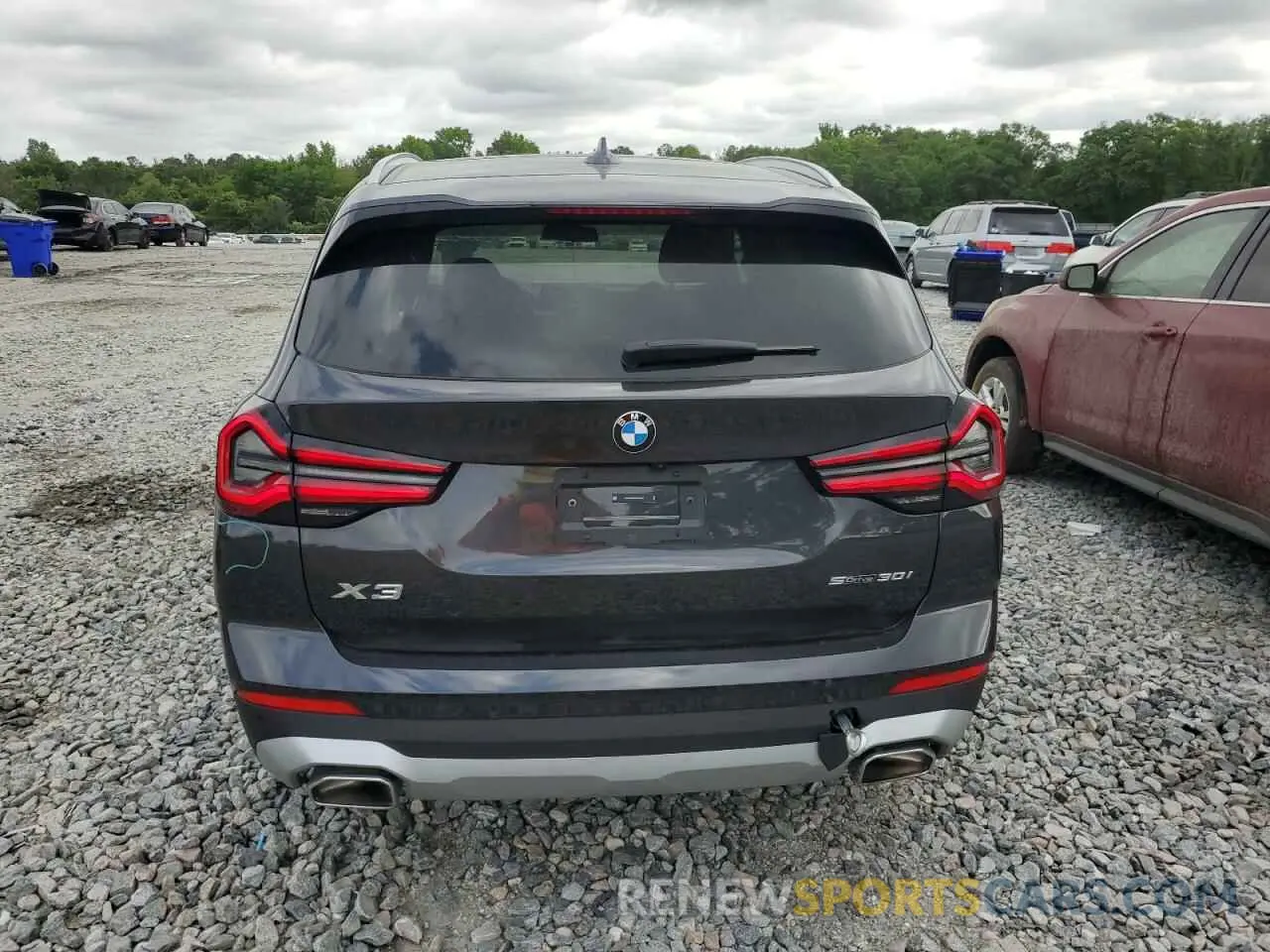 6 Фотография поврежденного автомобиля 5UX43DP04R9X08040 BMW X3 2024