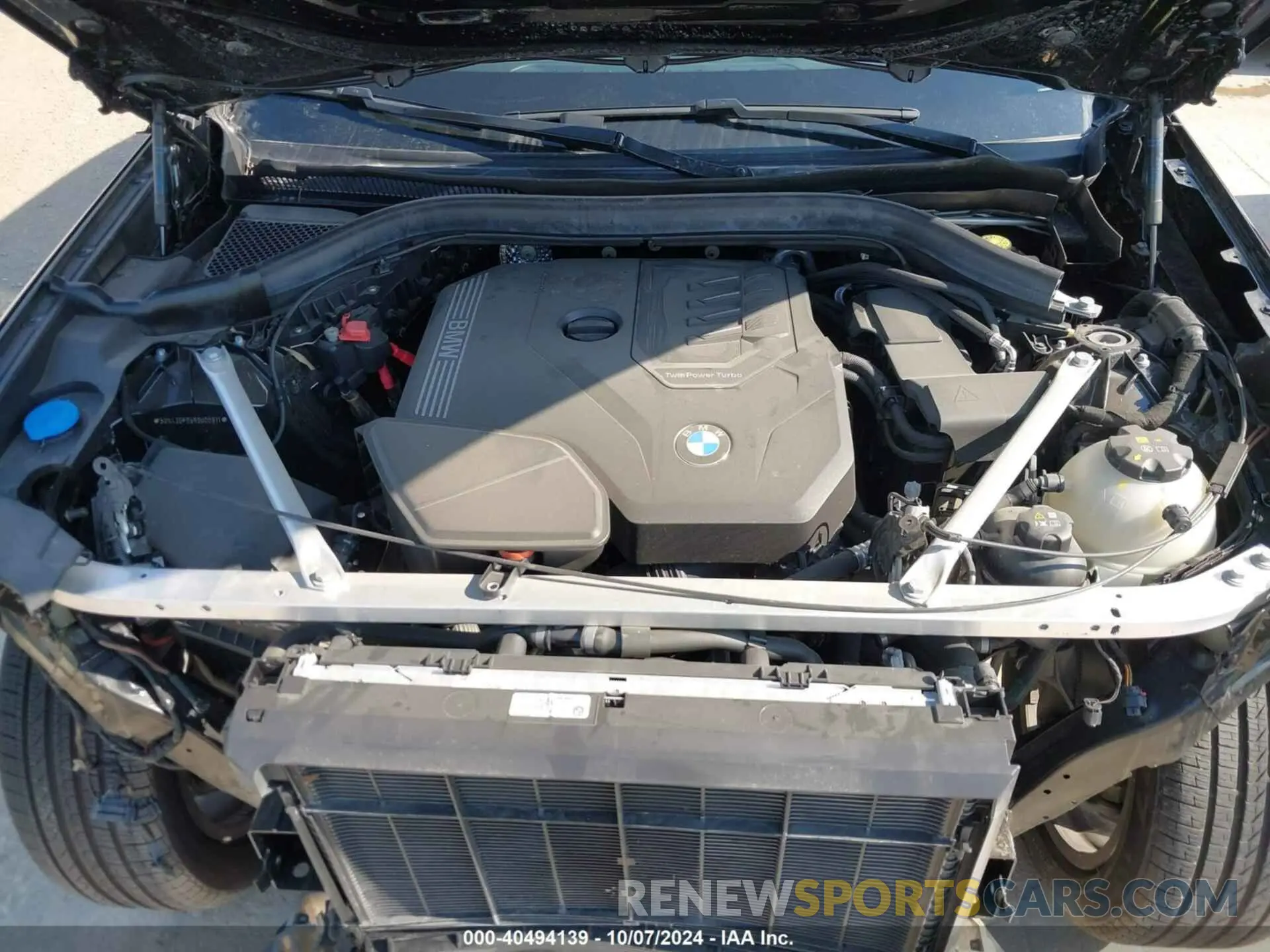 10 Фотография поврежденного автомобиля 5UX43DP05R9U00911 BMW X3 2024