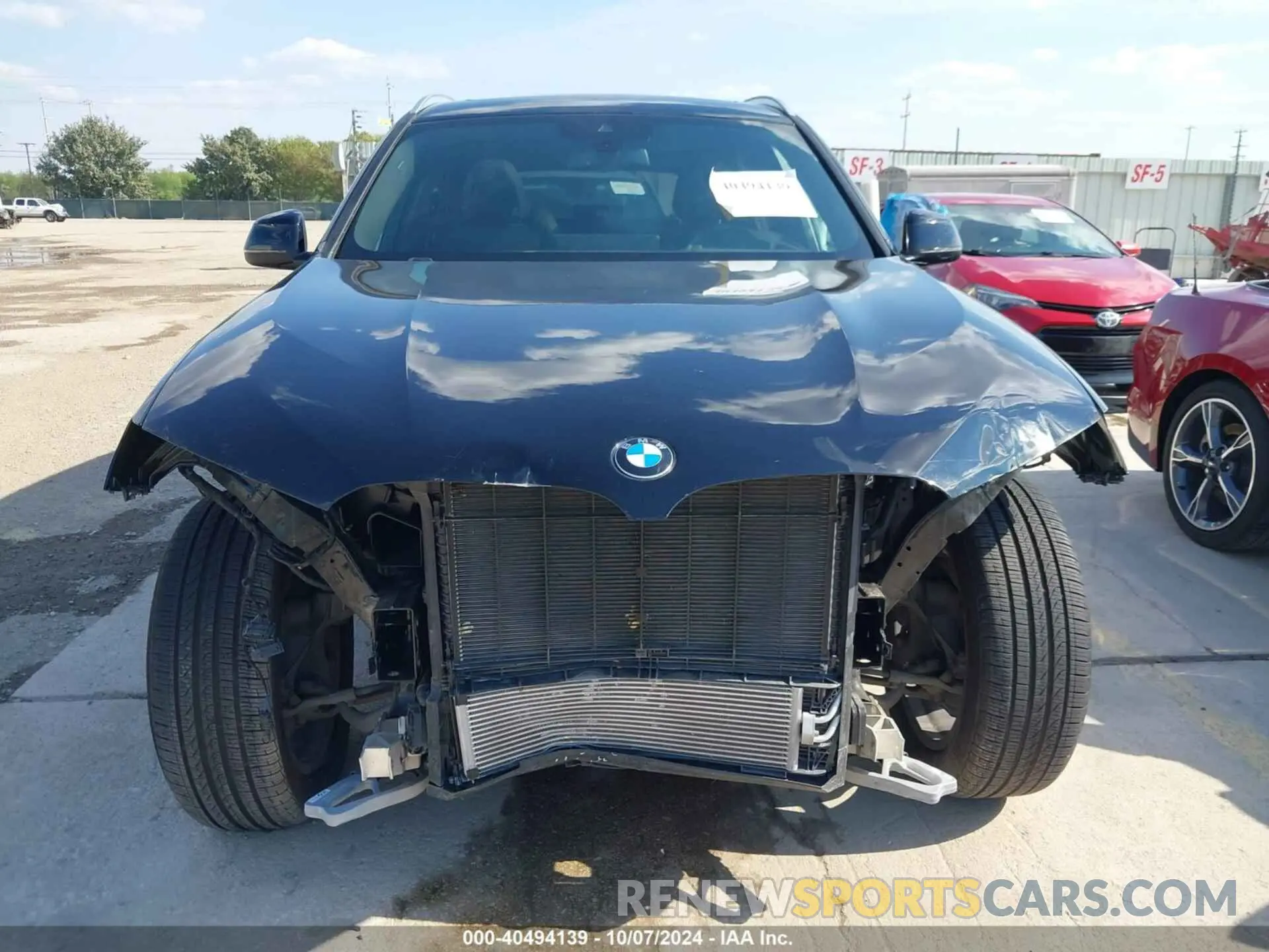 13 Фотография поврежденного автомобиля 5UX43DP05R9U00911 BMW X3 2024