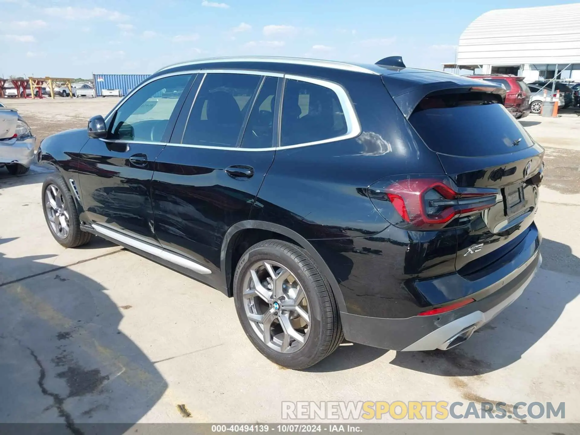 3 Фотография поврежденного автомобиля 5UX43DP05R9U00911 BMW X3 2024