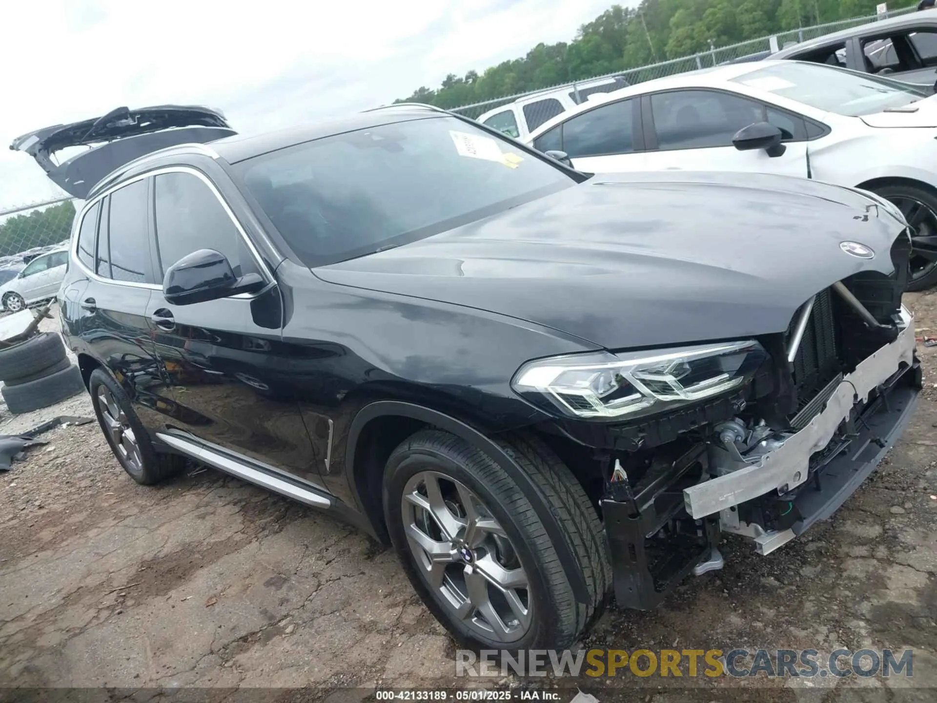 1 Фотография поврежденного автомобиля 5UX43DP05R9V19705 BMW X3 2024