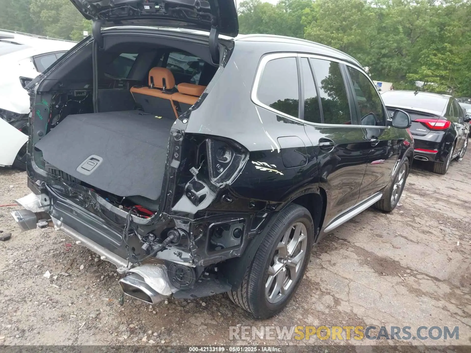 4 Фотография поврежденного автомобиля 5UX43DP05R9V19705 BMW X3 2024