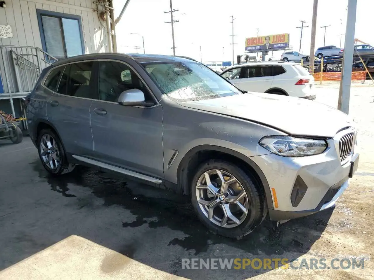 4 Photograph of a damaged car 5UX43DP07R9V34819 BMW X3 2024