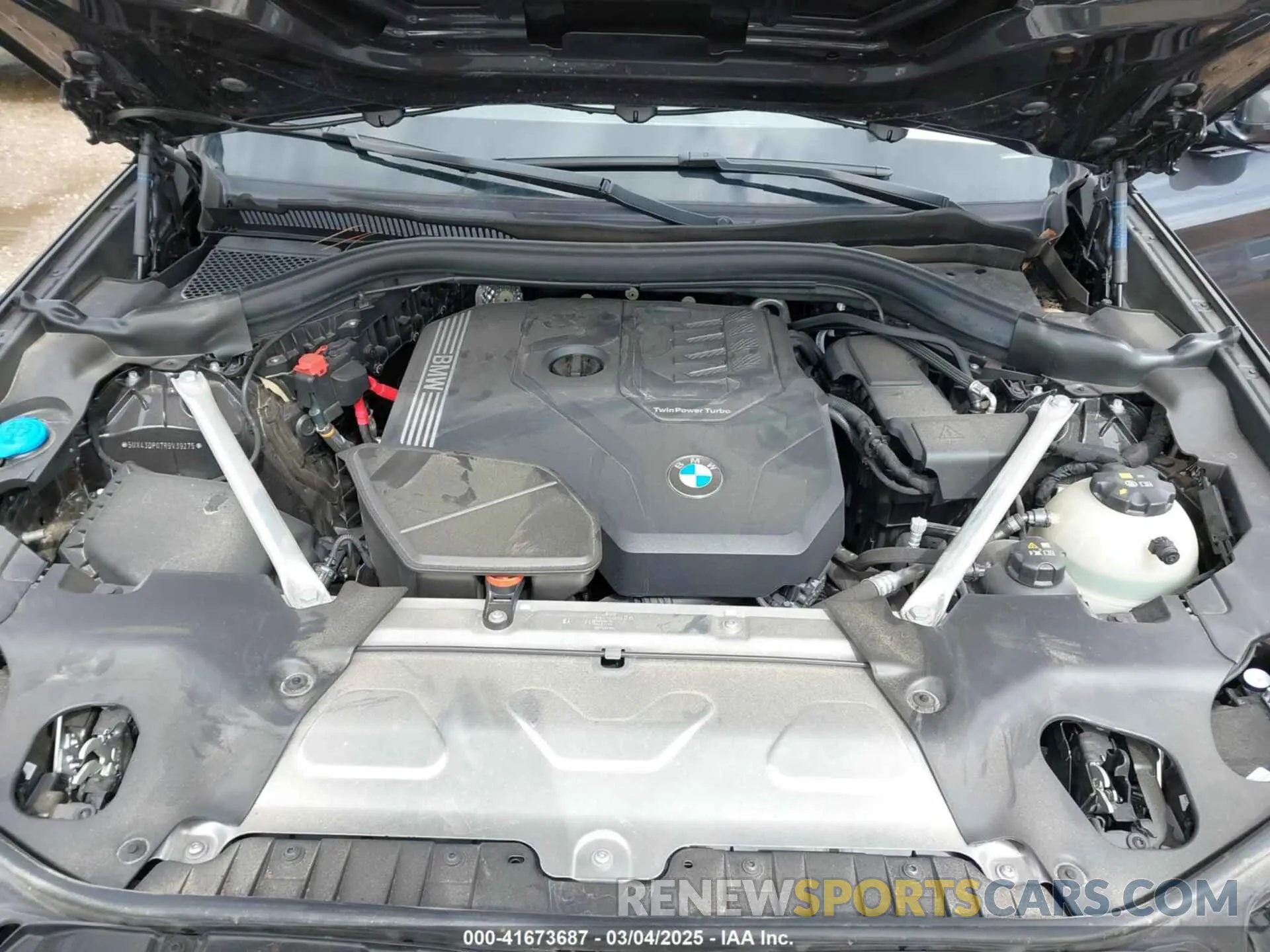 10 Фотография поврежденного автомобиля 5UX43DP07R9V39275 BMW X3 2024