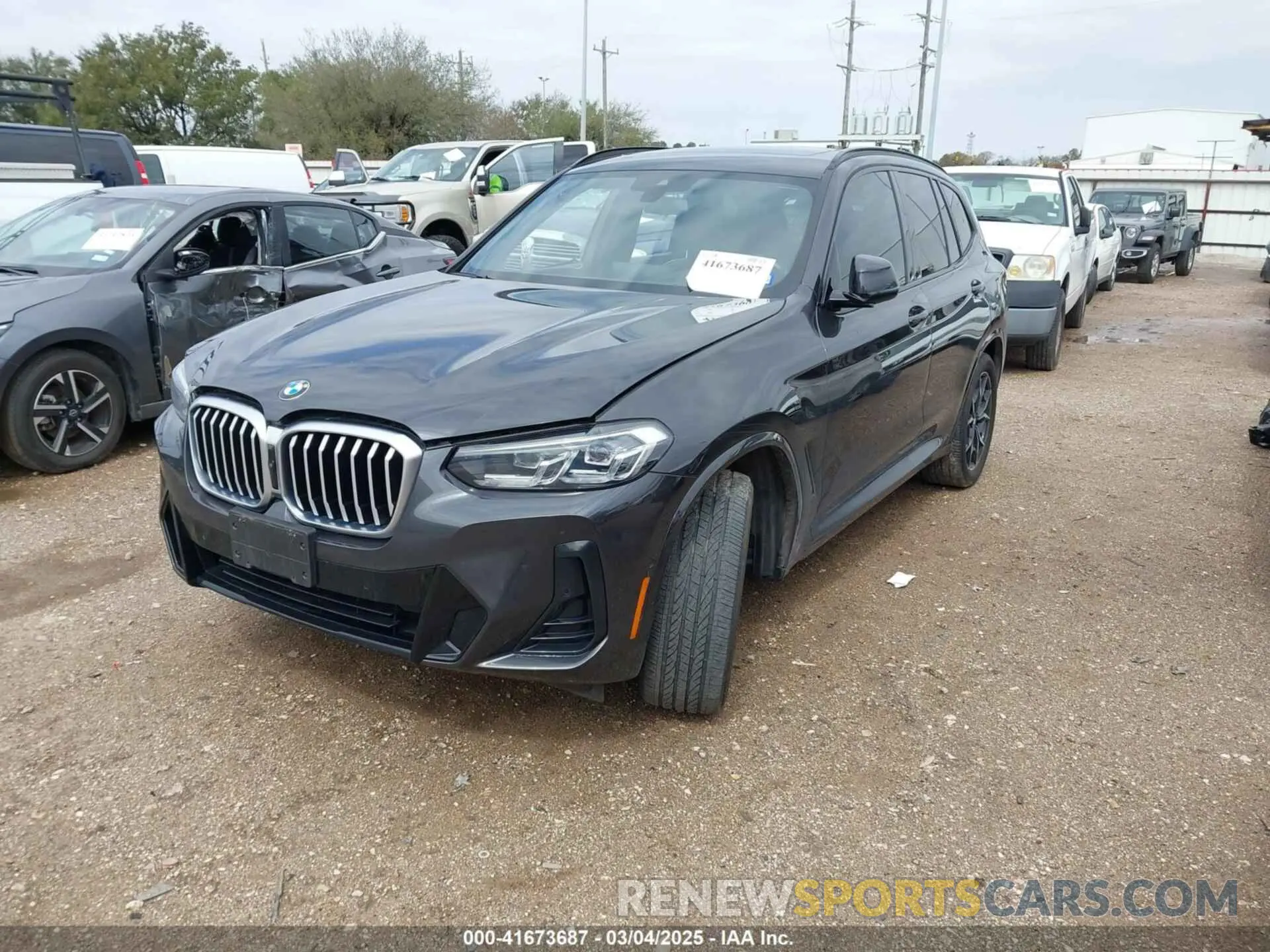 2 Фотография поврежденного автомобиля 5UX43DP07R9V39275 BMW X3 2024