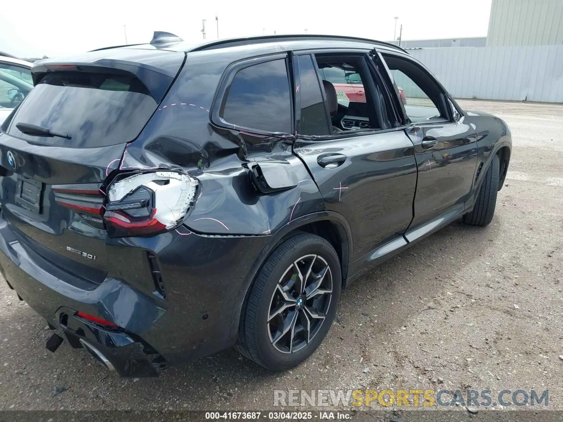 6 Фотография поврежденного автомобиля 5UX43DP07R9V39275 BMW X3 2024