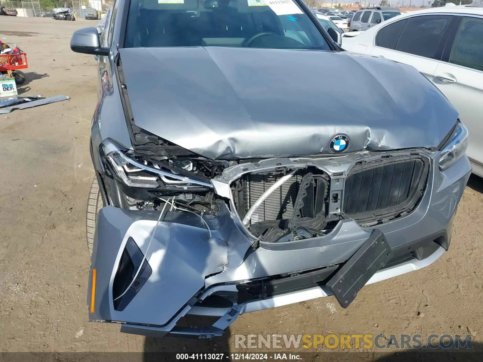 18 Фотография поврежденного автомобиля 5UX43DP08R9U47642 BMW X3 2024