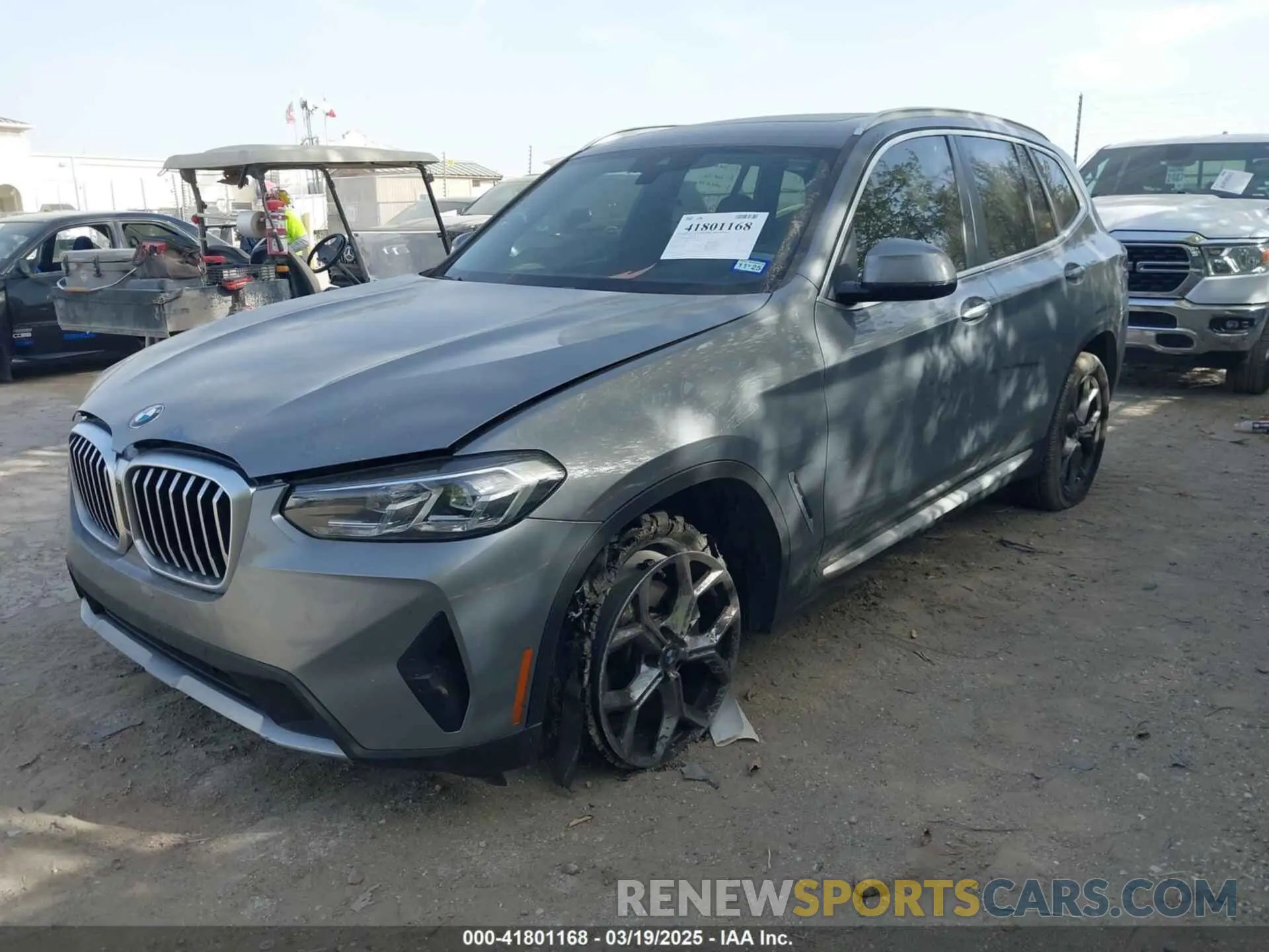 2 Фотография поврежденного автомобиля 5UX43DP08R9U80981 BMW X3 2024