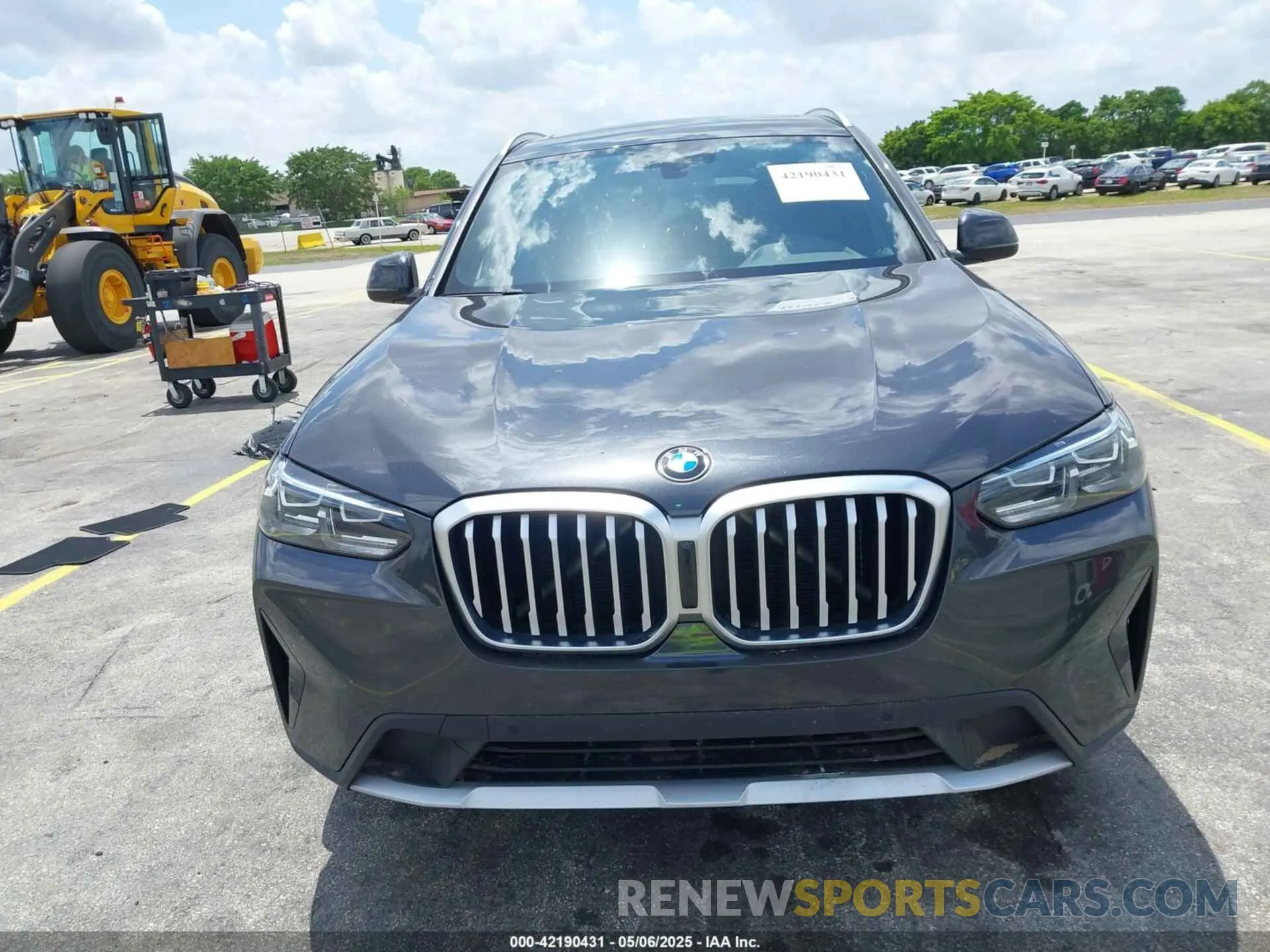 12 Фотография поврежденного автомобиля 5UX43DP09R9T81912 BMW X3 2024
