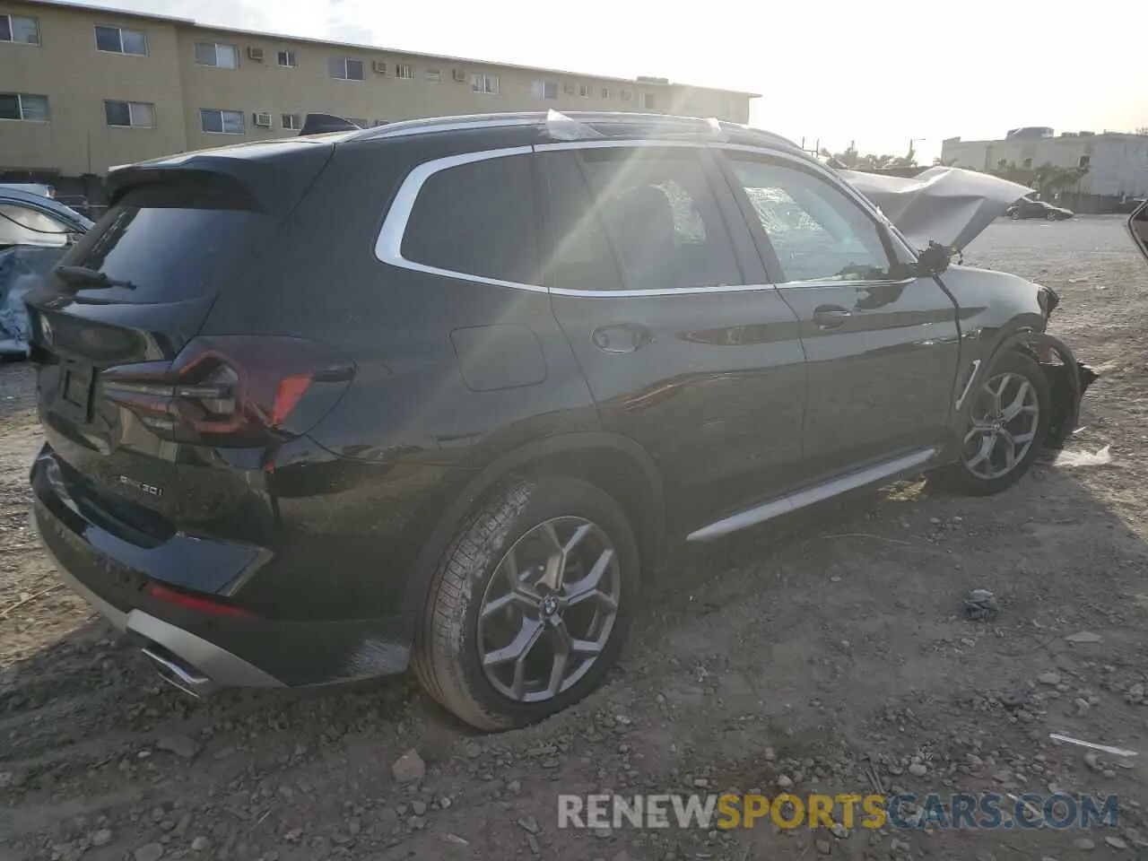 3 Photograph of a damaged car 5UX43DP09R9W64357 BMW X3 2024