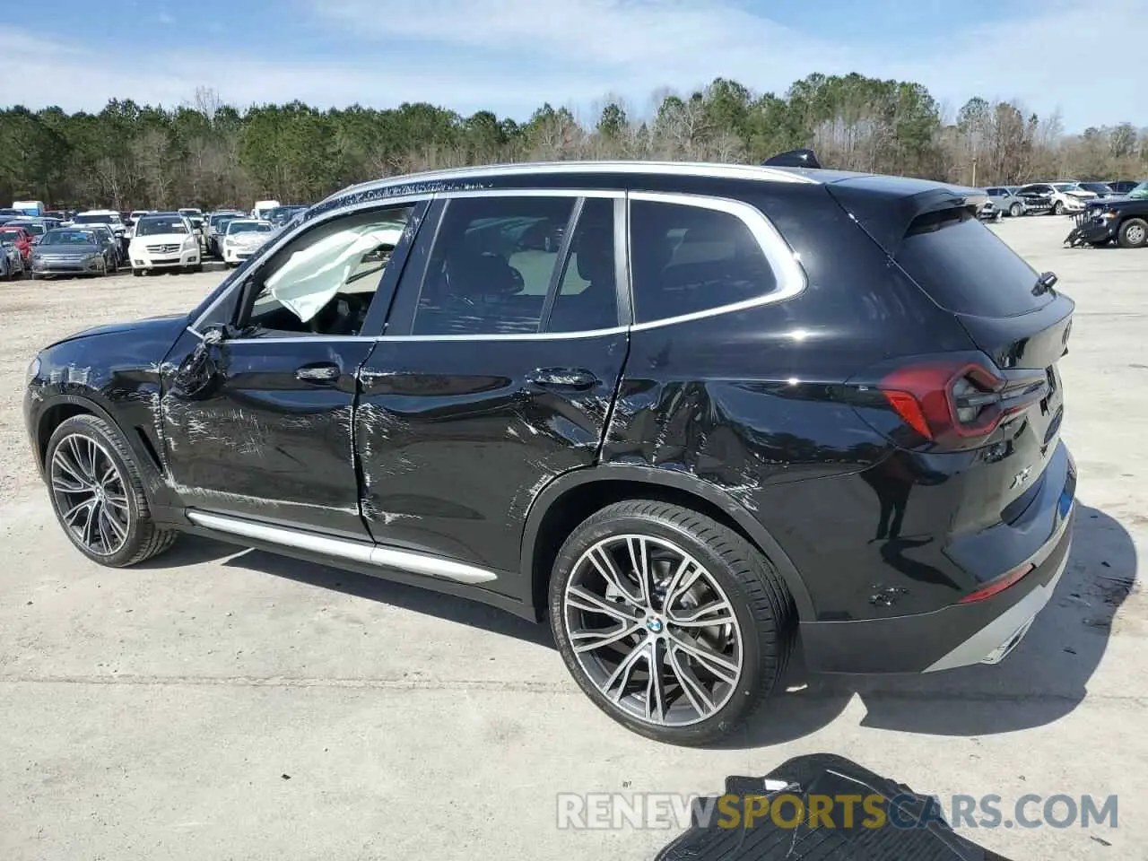 2 Фотография поврежденного автомобиля 5UX43DP09R9X03089 BMW X3 2024