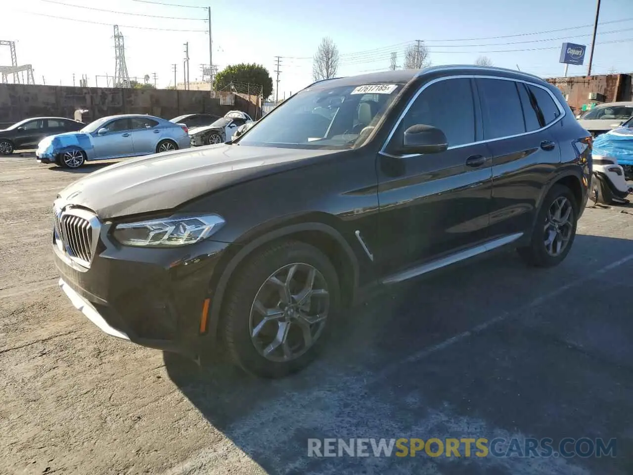 1 Фотография поврежденного автомобиля 5UX43DP0XR9U58299 BMW X3 2024