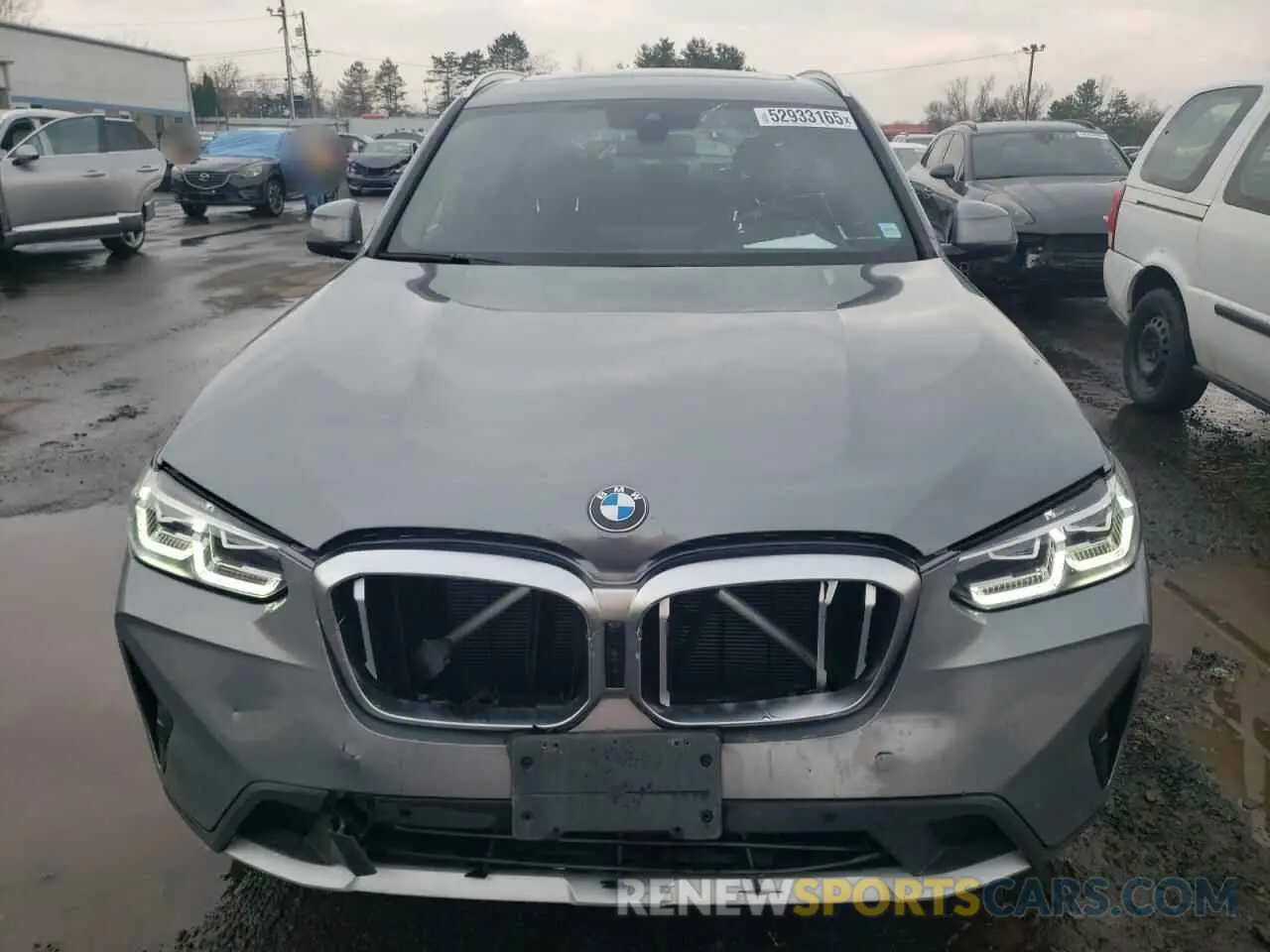 5 Photograph of a damaged car 5UX53DP00R9T83522 BMW X3 2024