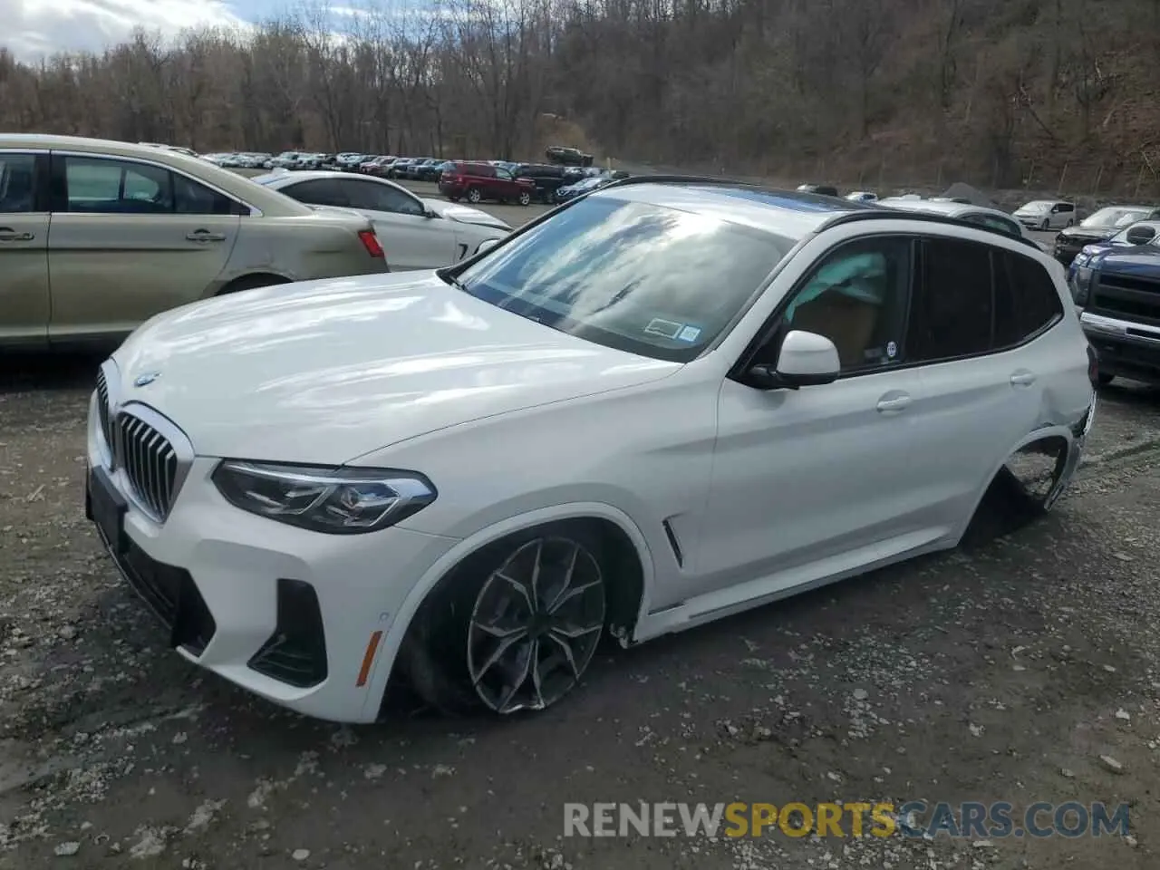 1 Фотография поврежденного автомобиля 5UX53DP01R9U71639 BMW X3 2024