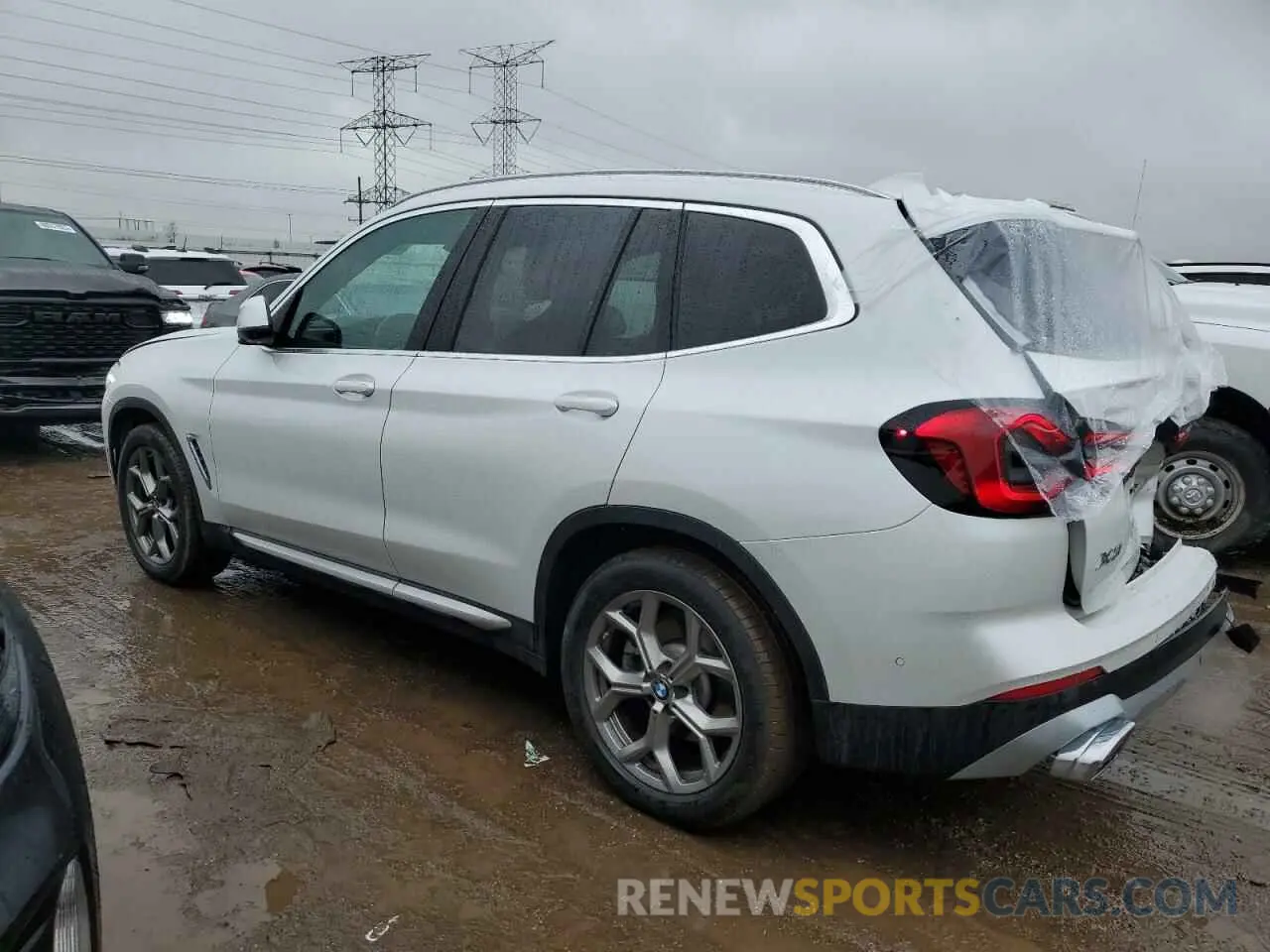 2 Фотография поврежденного автомобиля 5UX53DP02R9V65349 BMW X3 2024