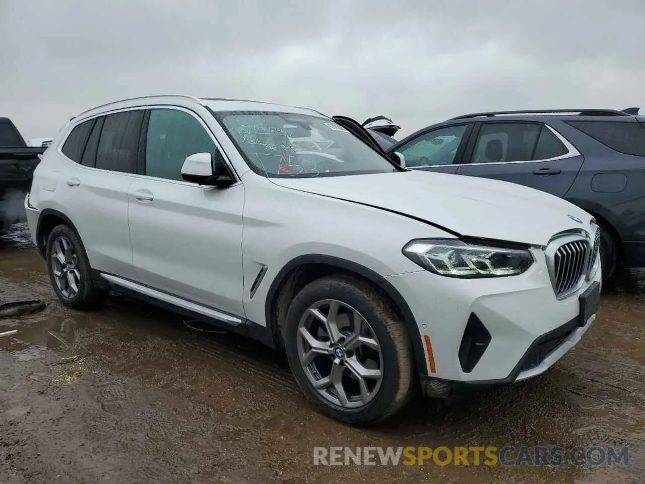 4 Фотография поврежденного автомобиля 5UX53DP02R9V65349 BMW X3 2024